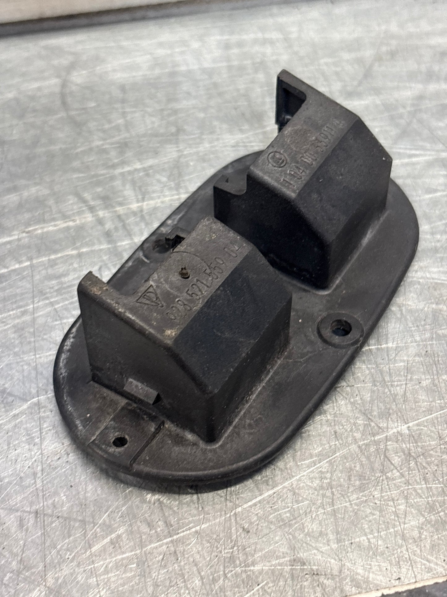Porsche 928 seat switch housing, used  92852155904