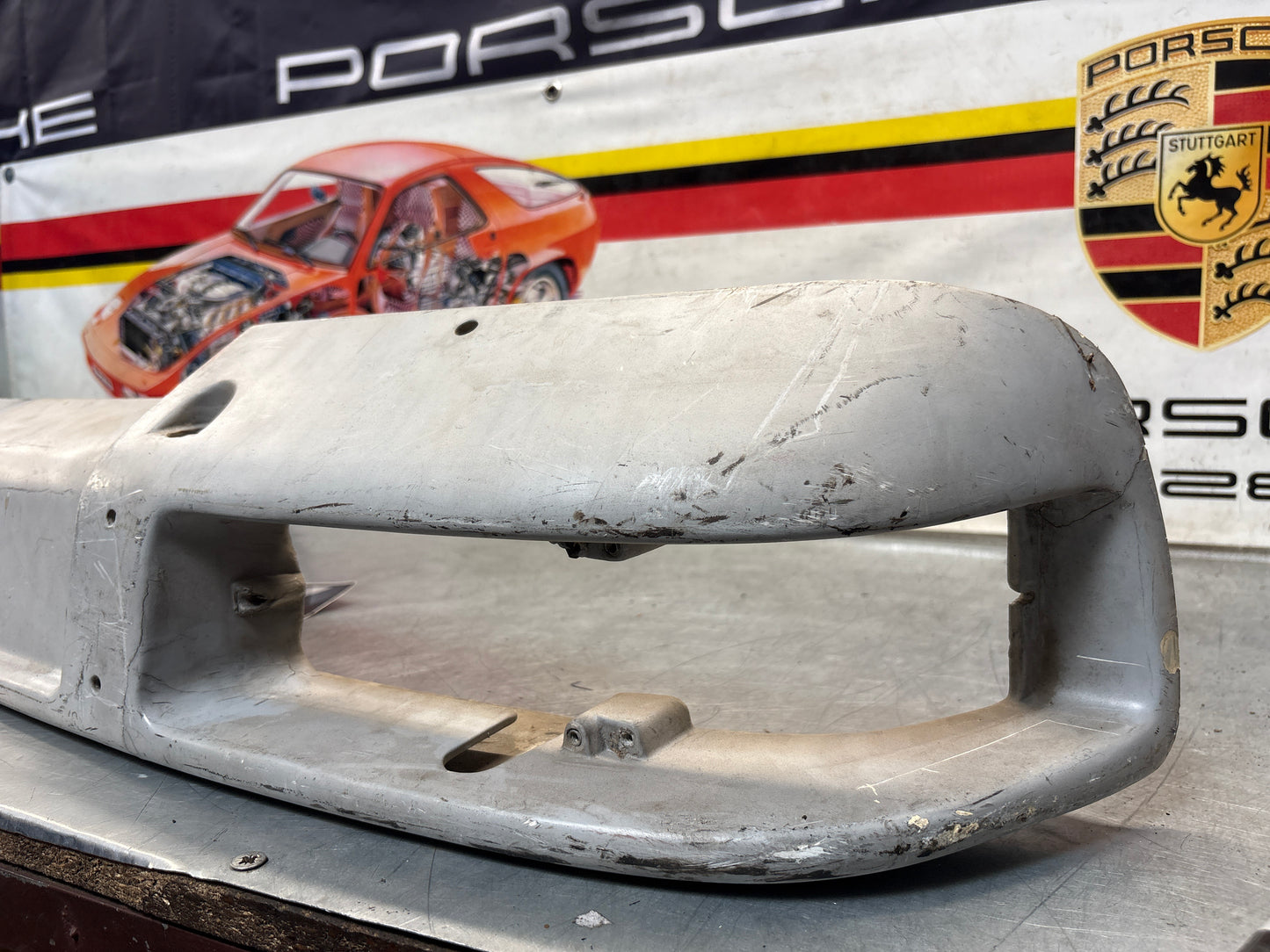 Porsche 924 Front Bumper 477807113 used