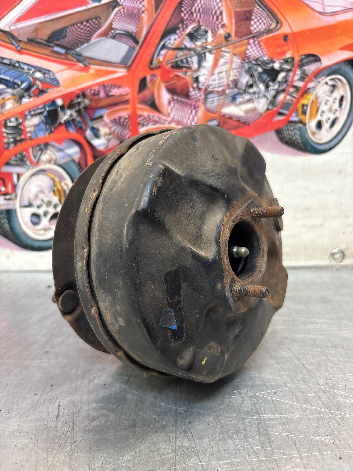 Porsche 924 1976-79 Brake booster, used 477612107F