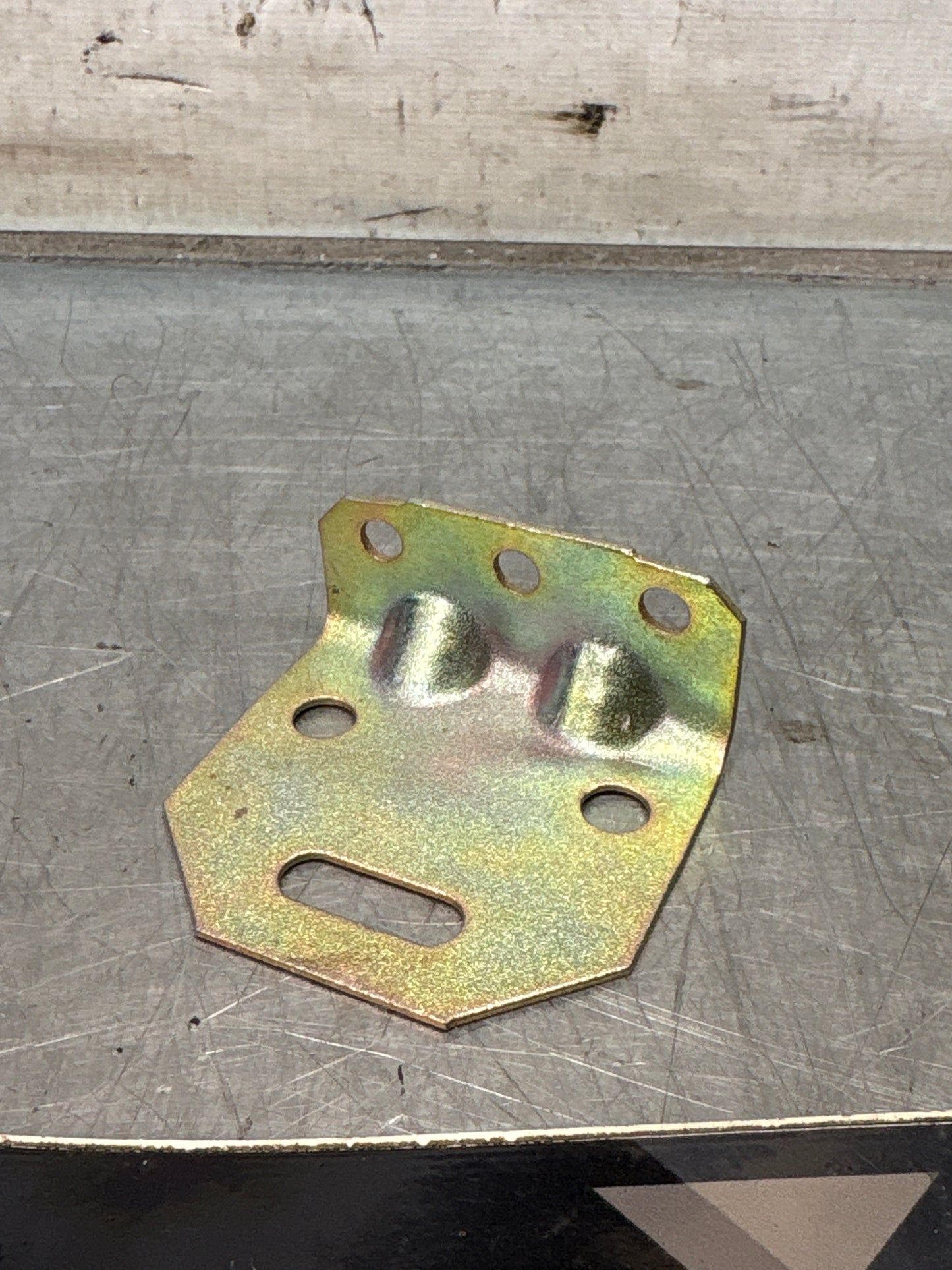 Porsche 944 fog light bracket, refurbished 94450137500