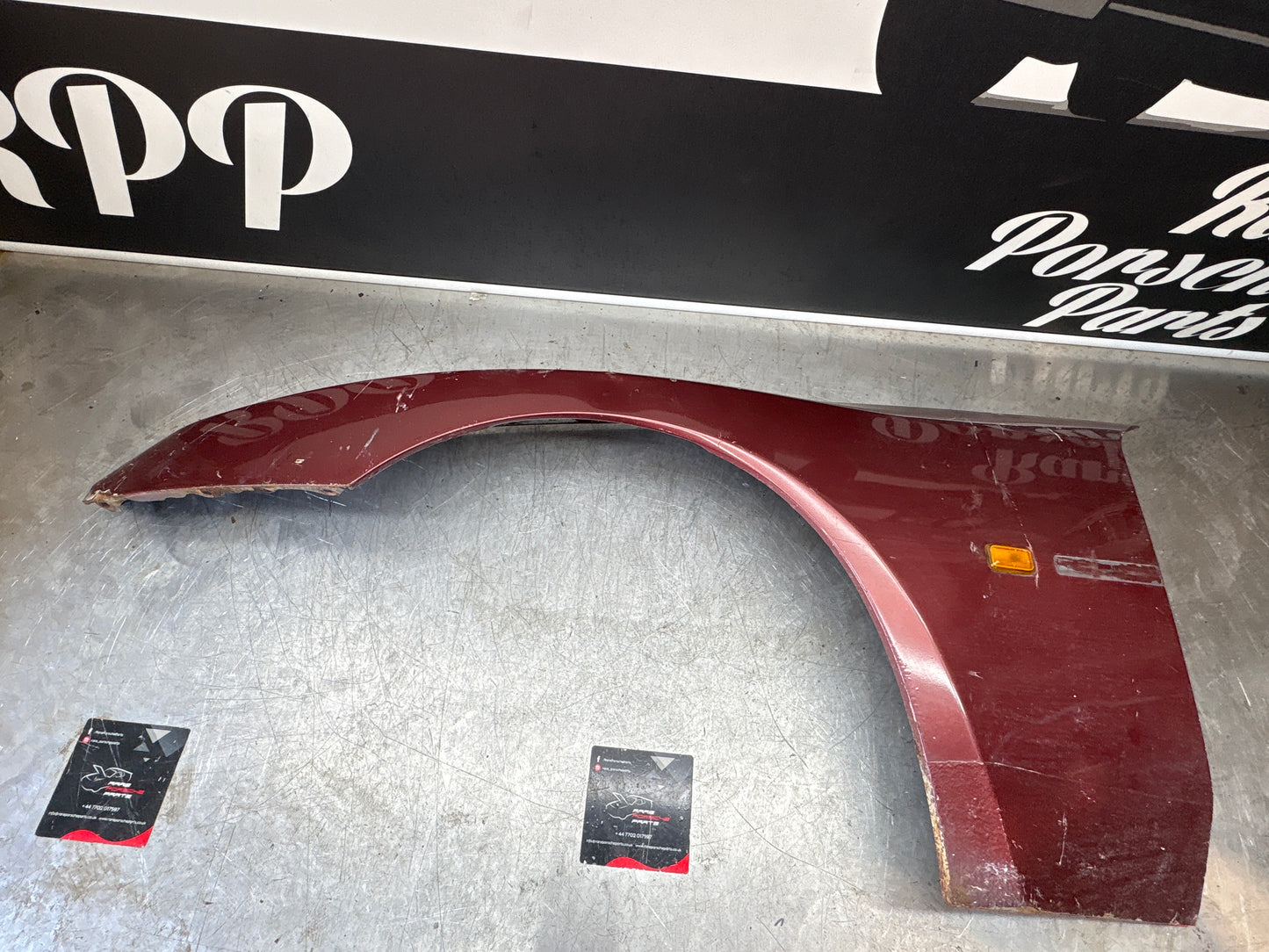 Porsche 944 left front wing, please see photos, used