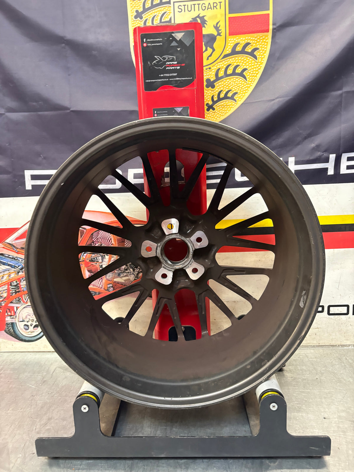 Porsche Cayenne RS spyder wheel, spares or repair 9Y0601025BF