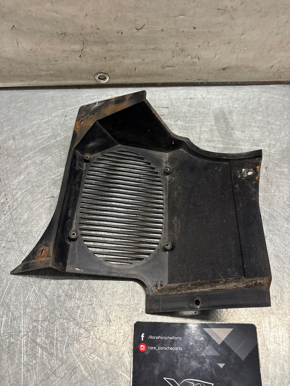 Porsche 914 right speaker cover, used 91455150610