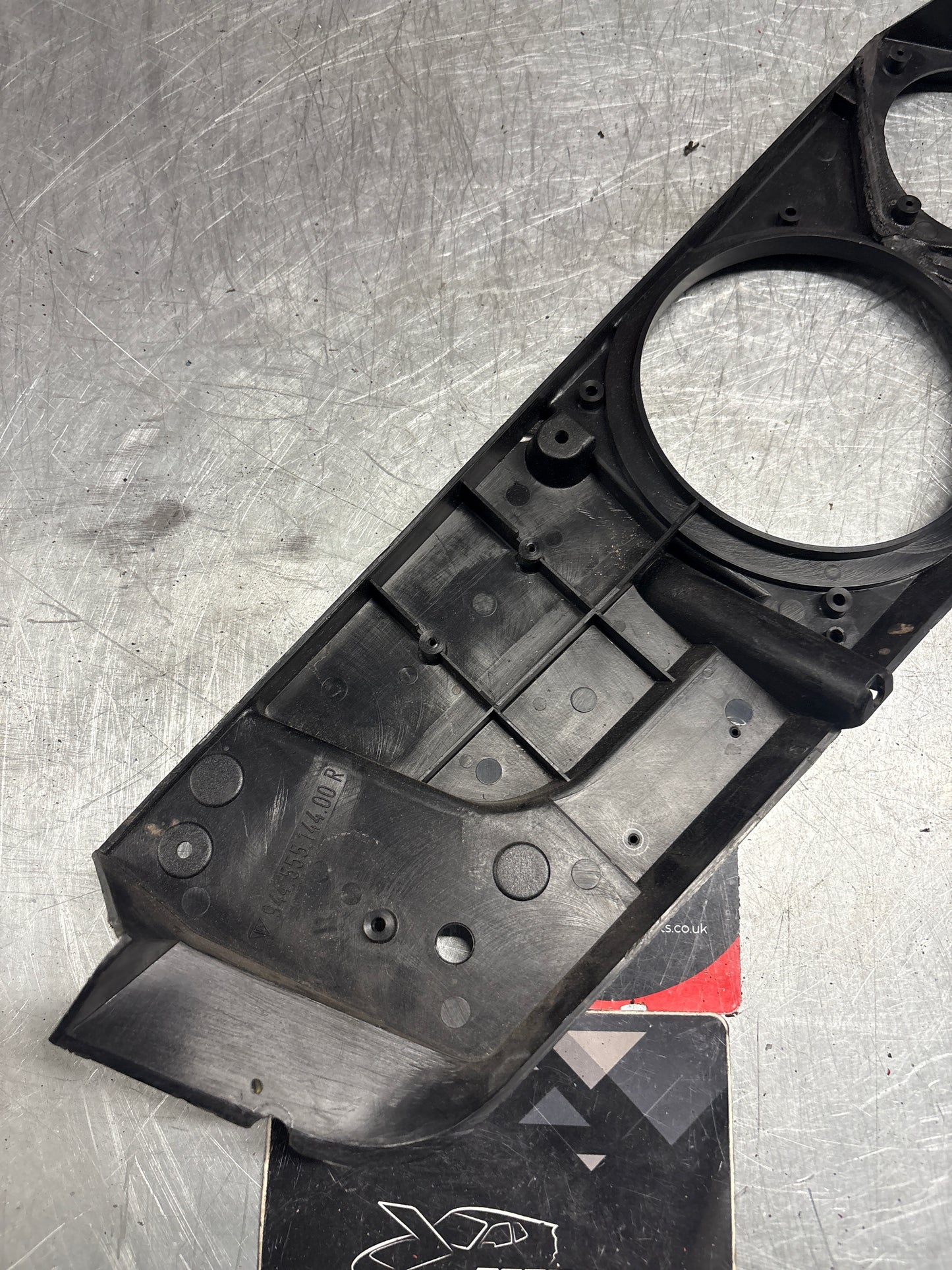 Porsche 944 right speaker board housing, used 94455514400 / 94464503600