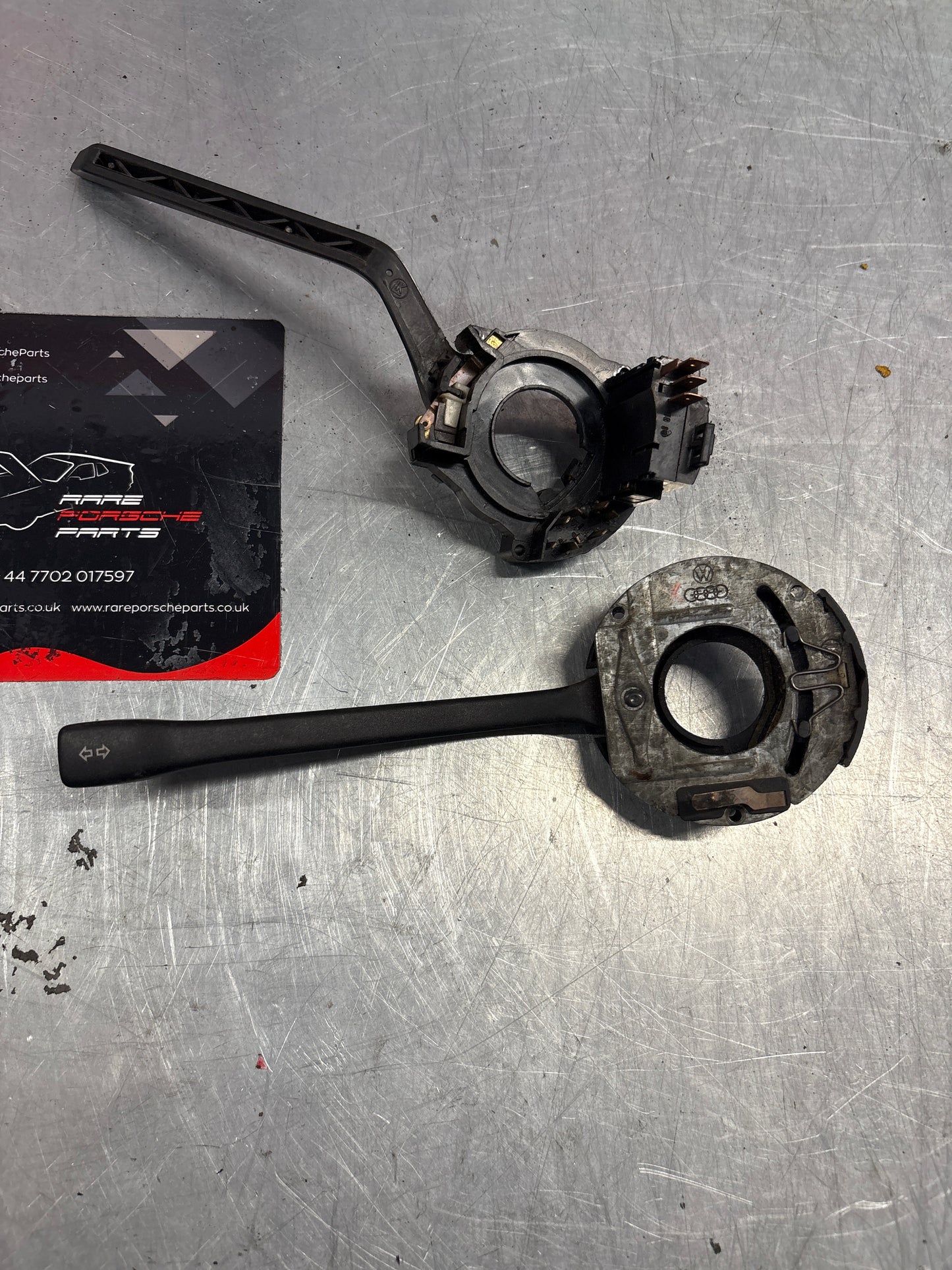 VW Golf I / Porsche 924 Indicator / Wiper stalks, used 171953503AD / 477953901