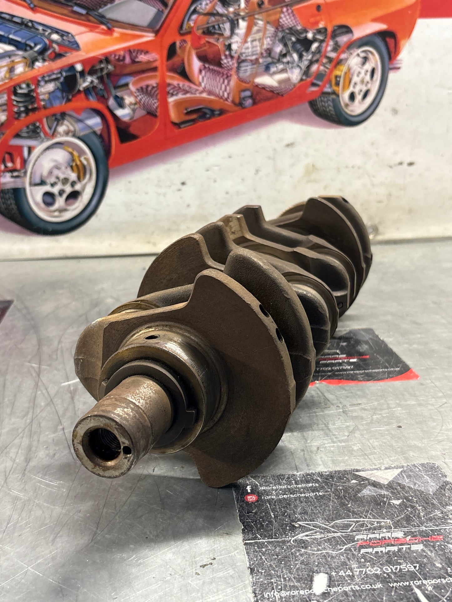 Porsche 924 2.0L used condition crankshaft 046105021A