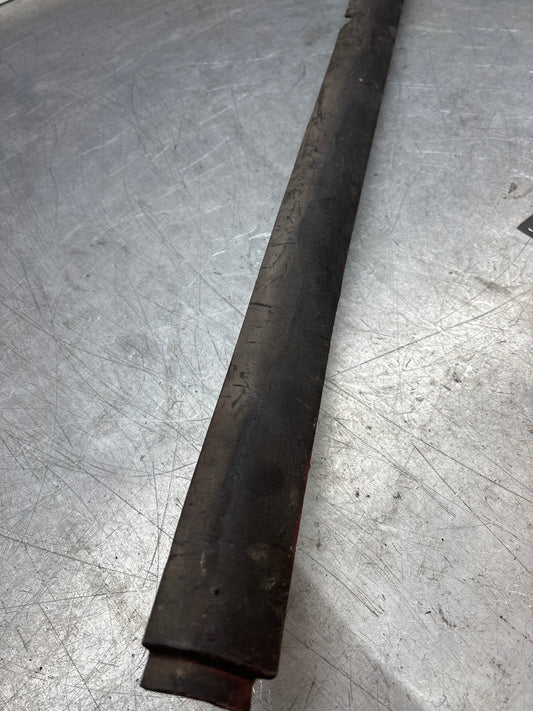 Porsche 944 lower door sill trim molding right side, spares or repair 95155919600