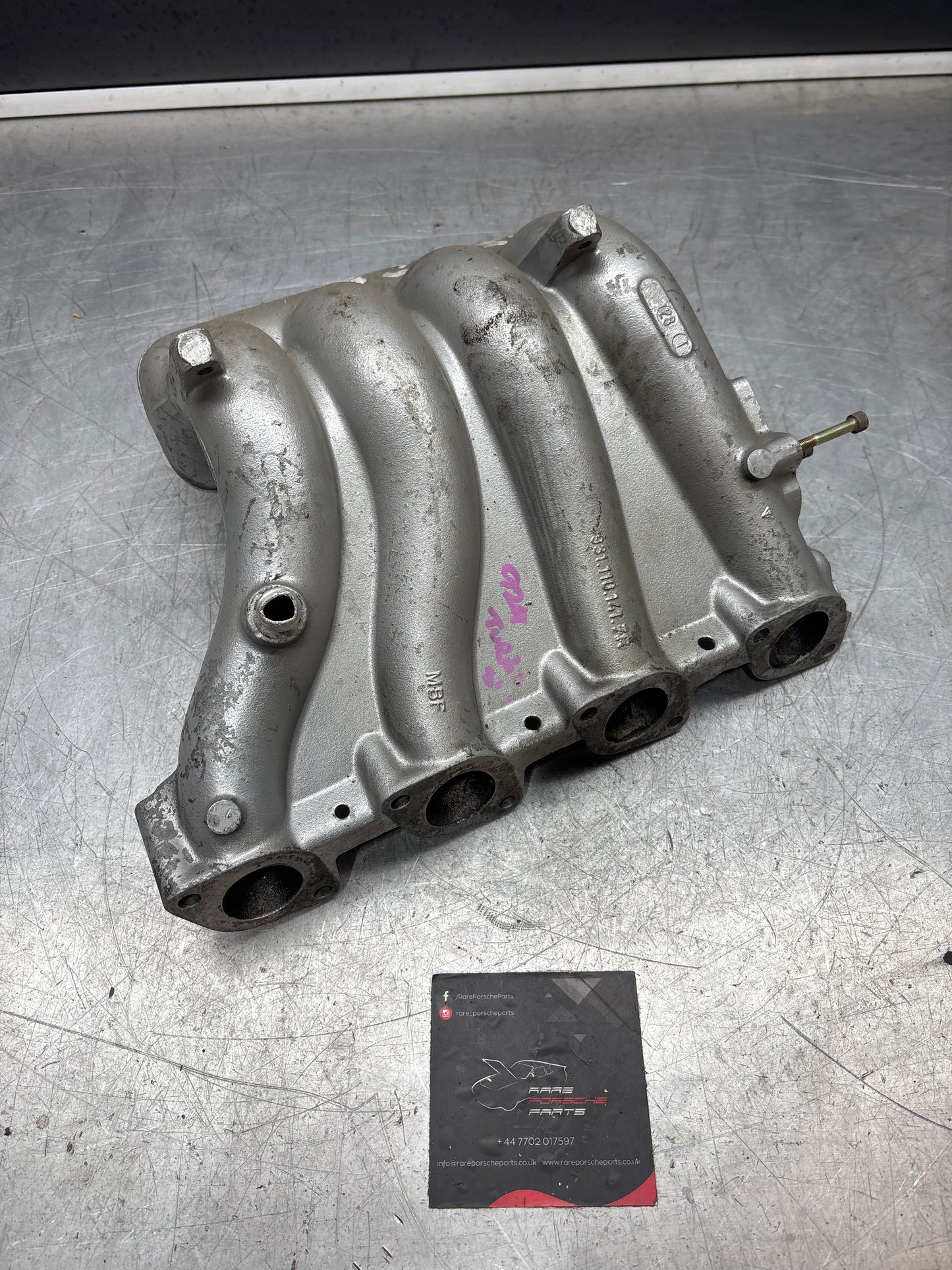 Porsche 924 turbo S2 inlet manifold. 9311101417R used
