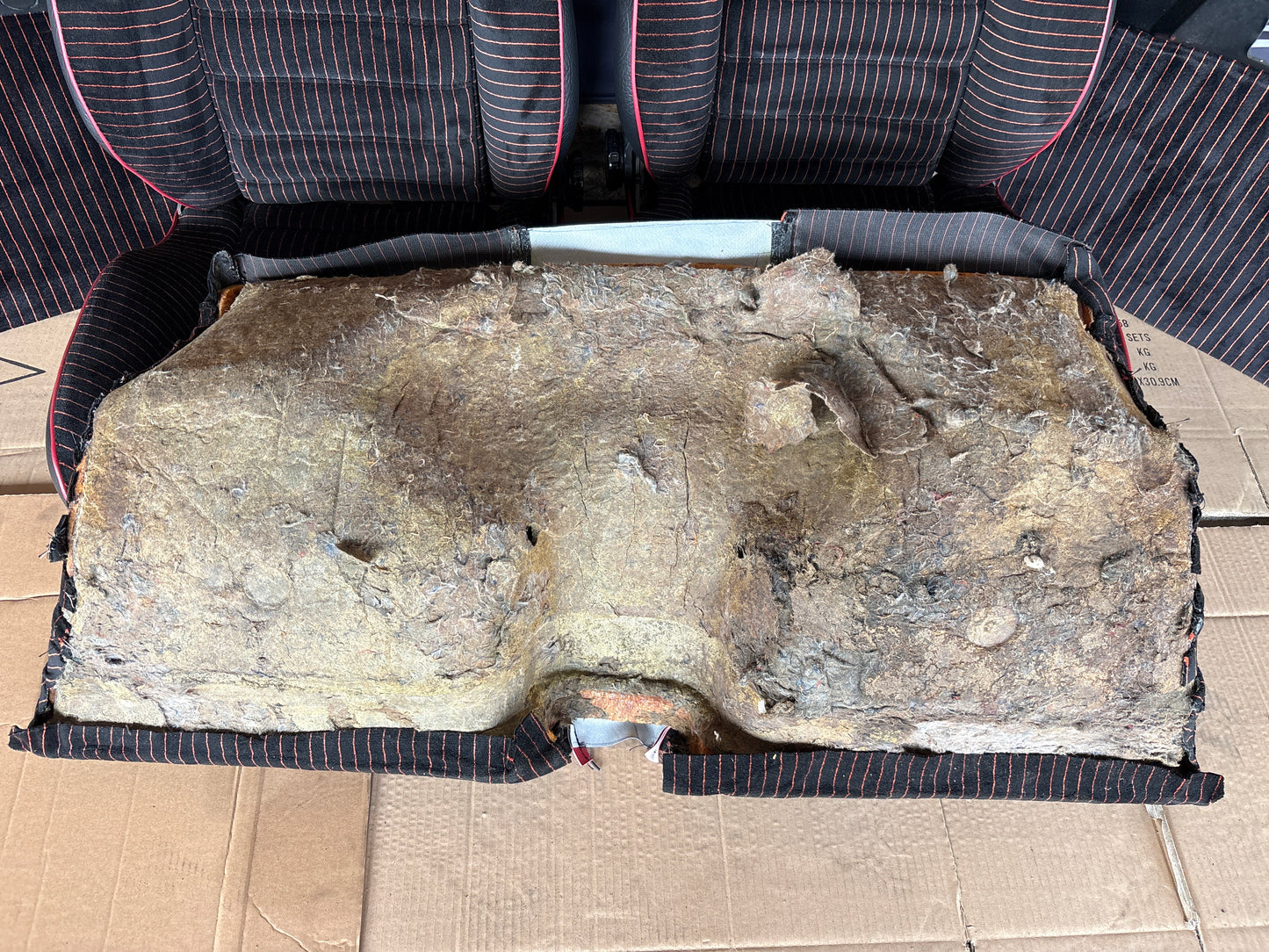 Porsche 924 Carrera GT Seat set with door cards, refurbished