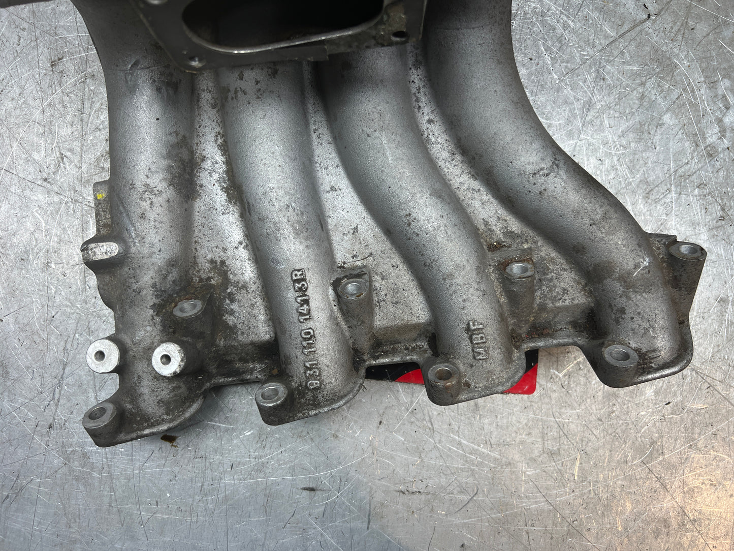 Porsche 924 turbo S1 inlet Intake manifold. 9311101413R used