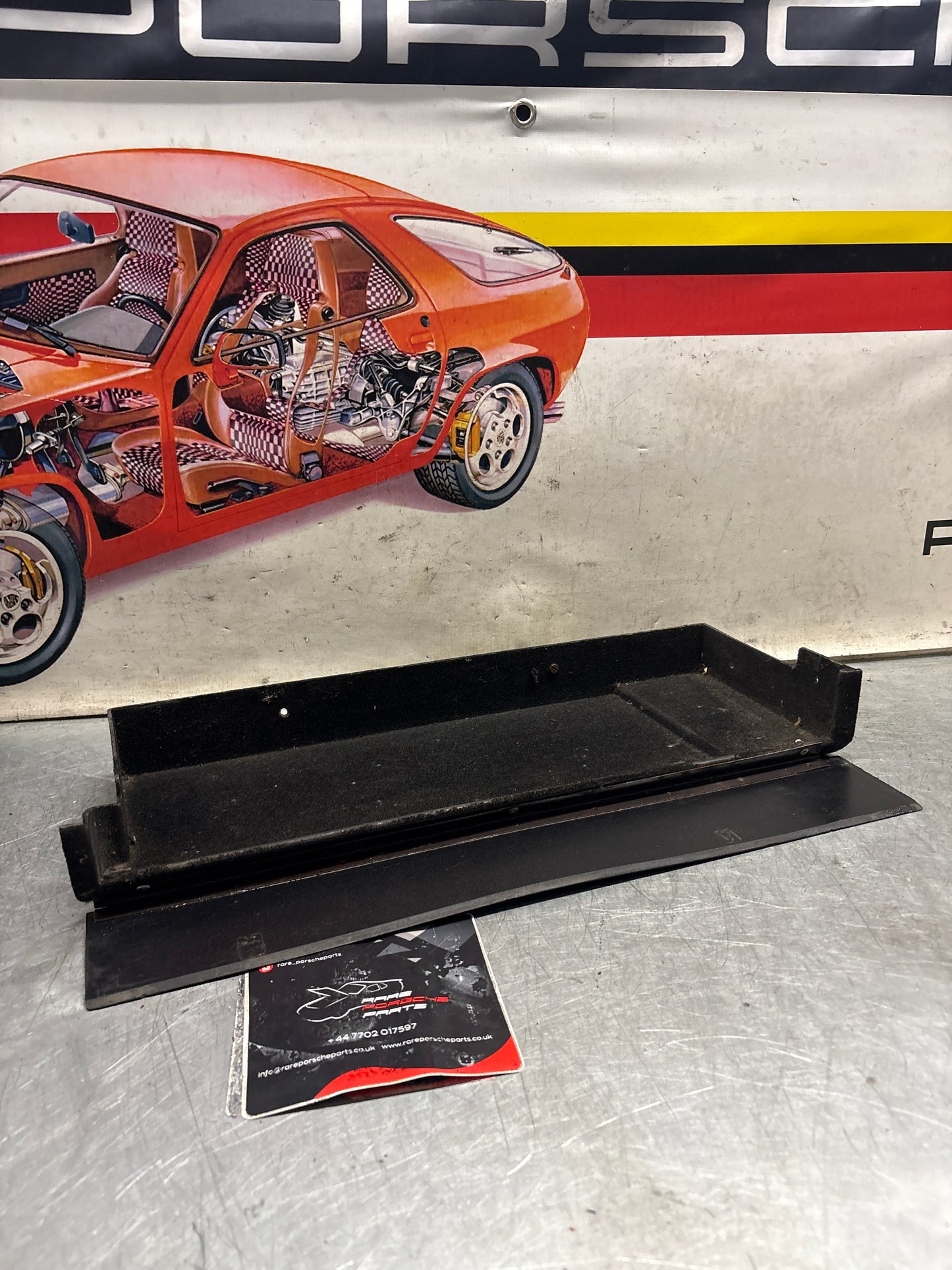 Porsche 924 944 under glove box shelf 477857836 LHD only, used