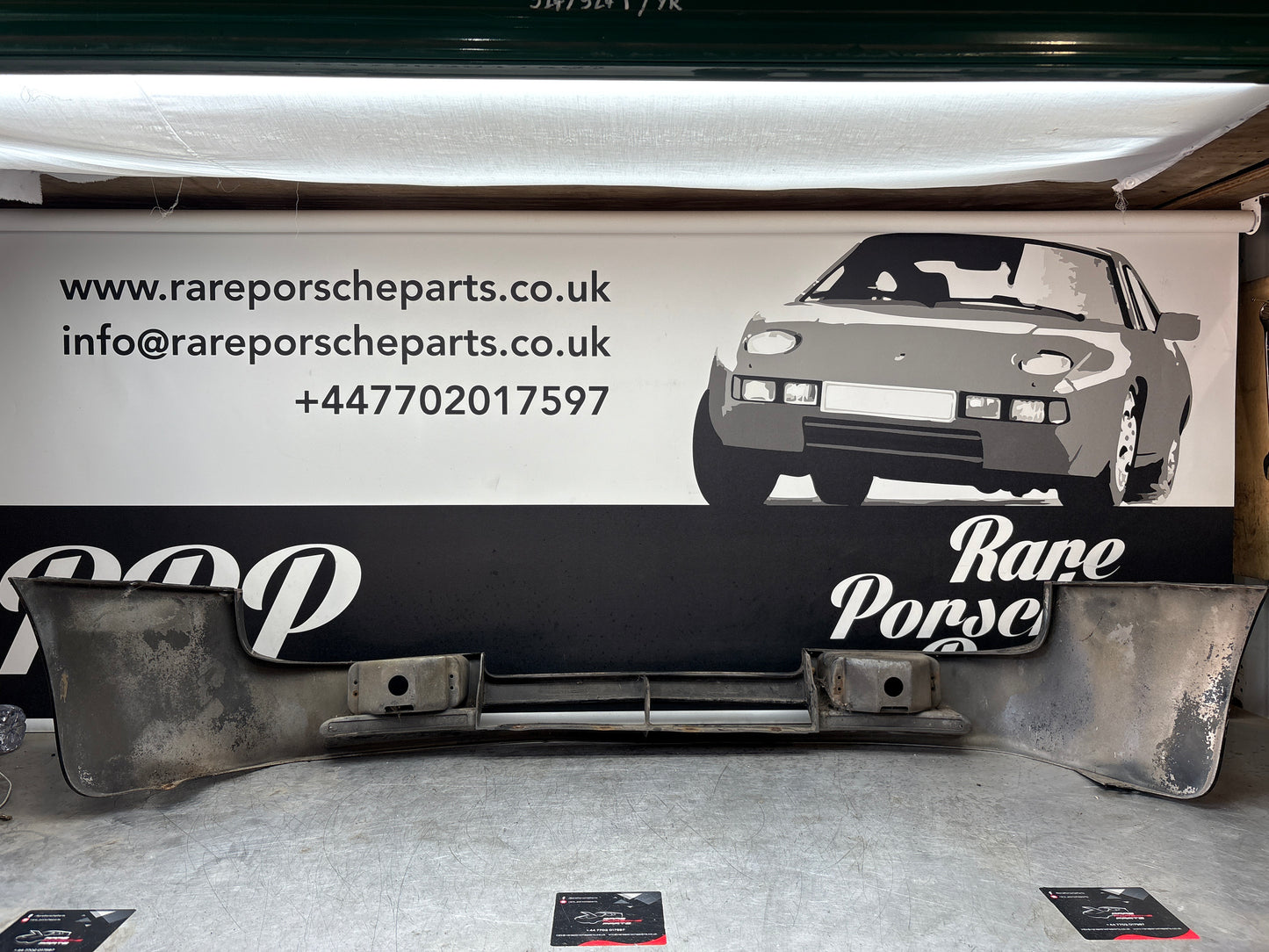 Porsche 944 Front spoiler, valance with fog light used 93150537105