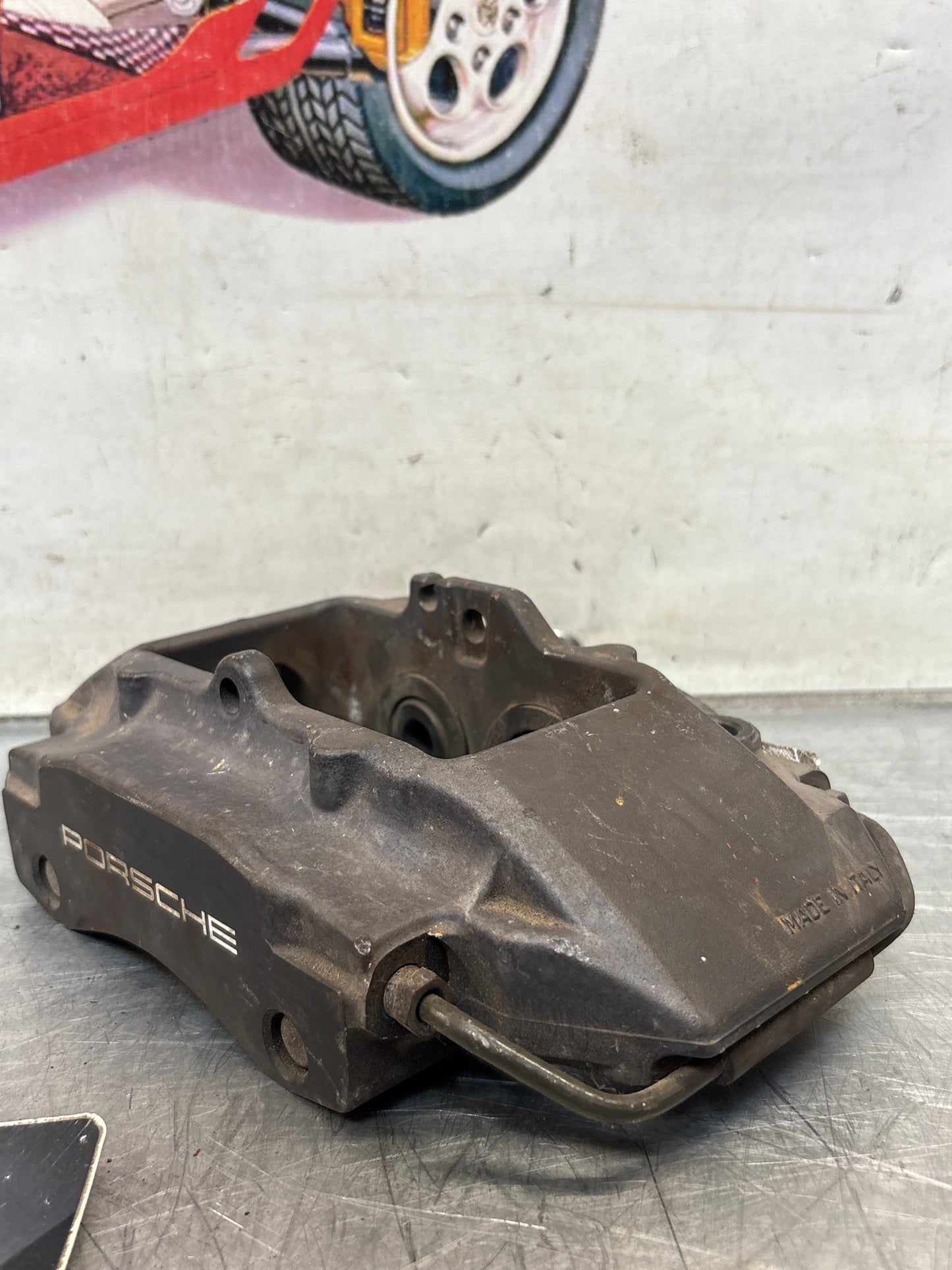 Porsche 996 997 986 987 Driver side Rear Brake Caliper Brembo, used 996352422