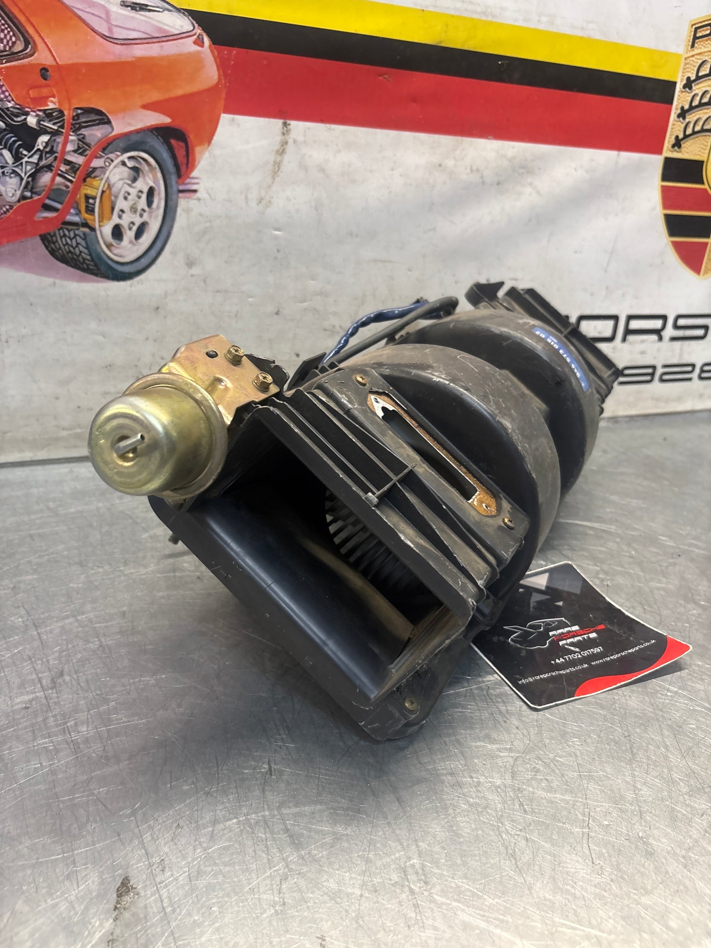 Porsche 944 heater box blower motor, used 94457301502