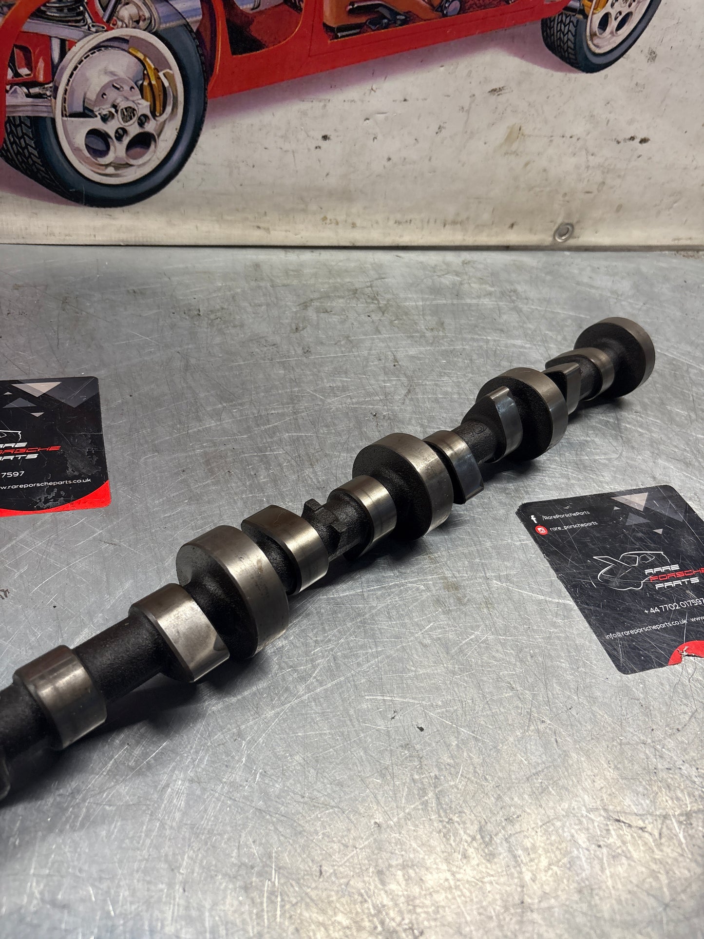 Porsche 924S 944 2.5 Cam shaft. Used. 94410515505R Part number is not visible