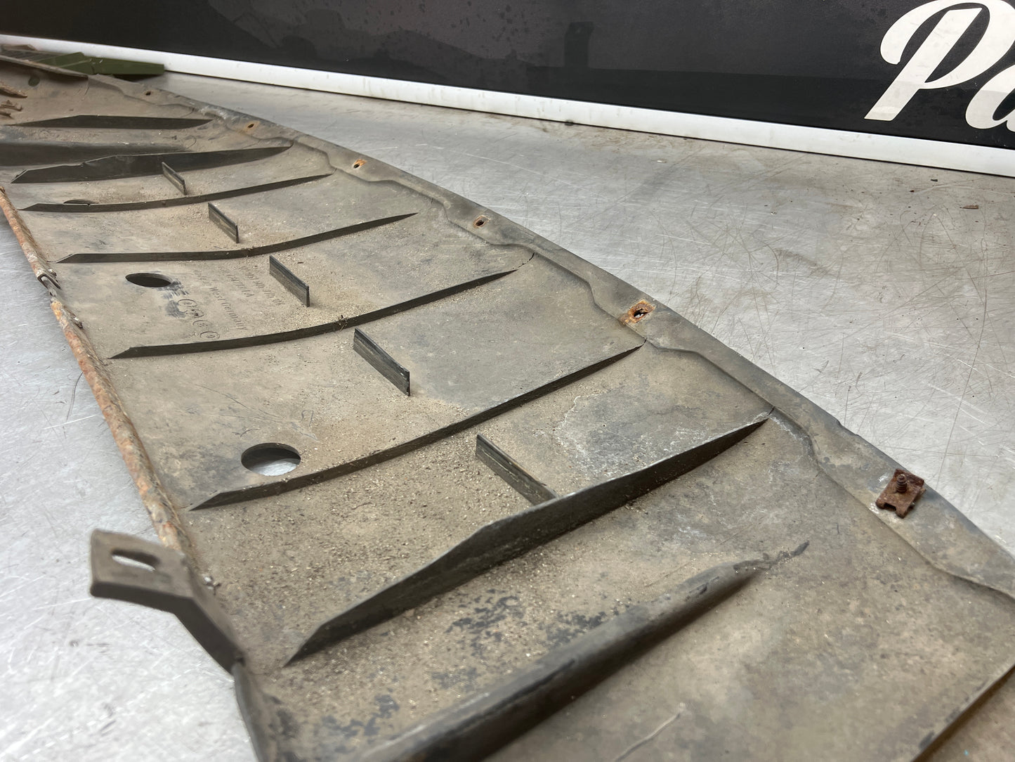 Porsche 944 S2 Used Front bumper undertray / closer panel (Batwing) 95150537500