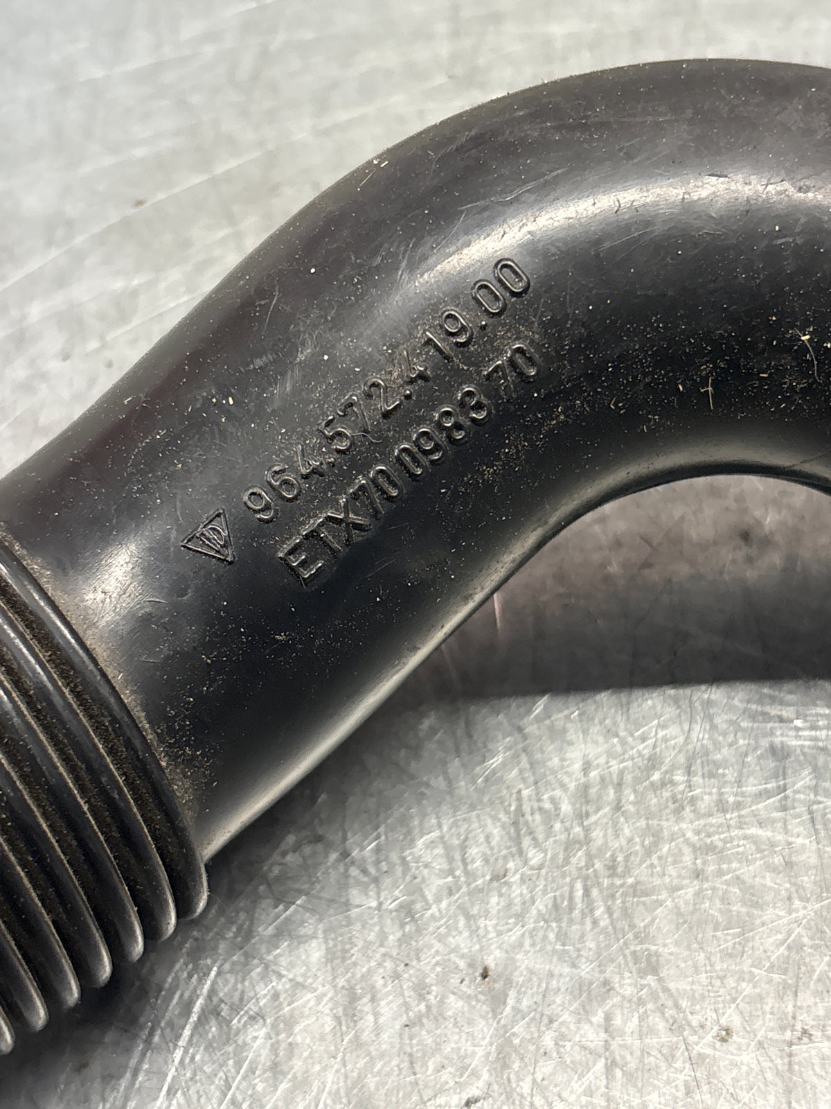 Porsche 911 964 left air duct, used 96457241900