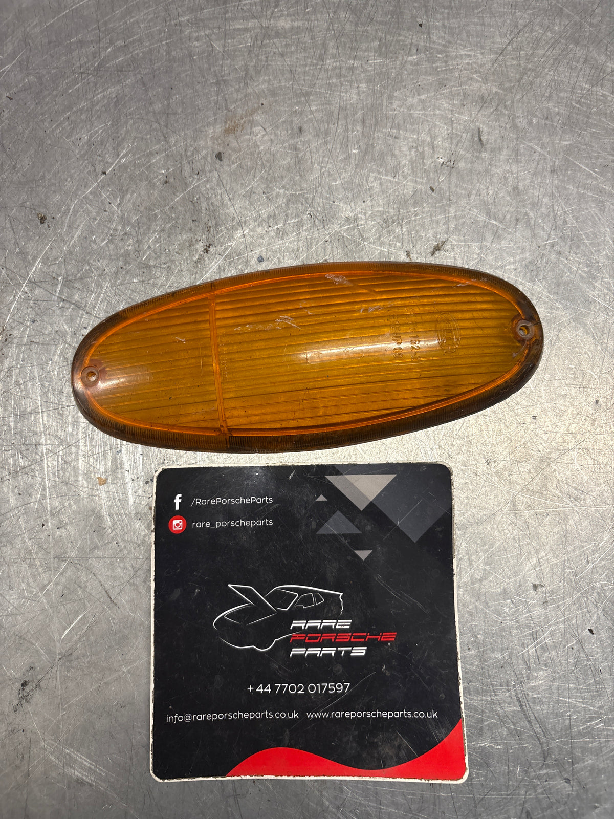 Porsche 914 indicator lense, used 91463193411