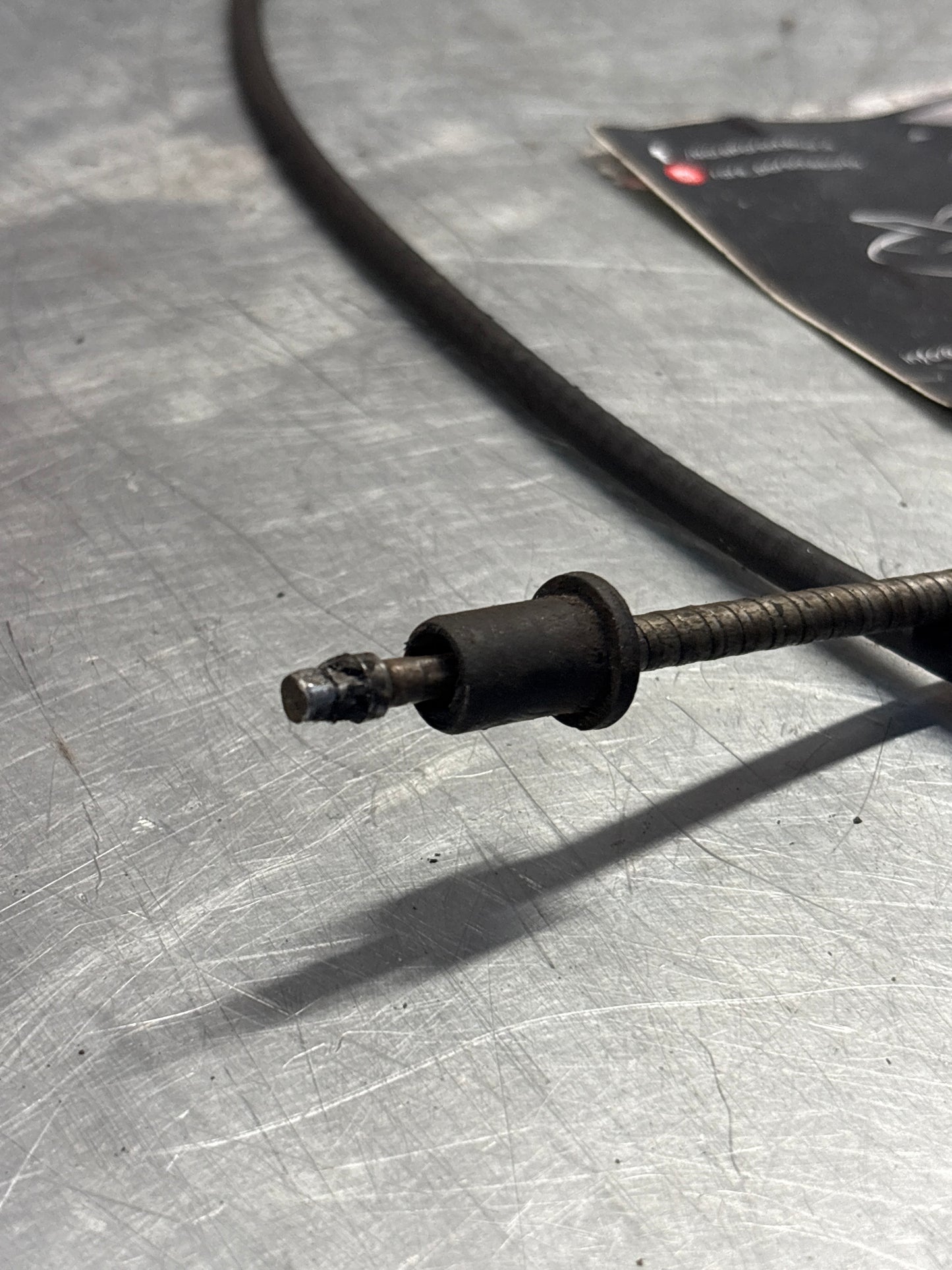 Porsche 924 early 944 LHD Speedo cable, 142957801C used