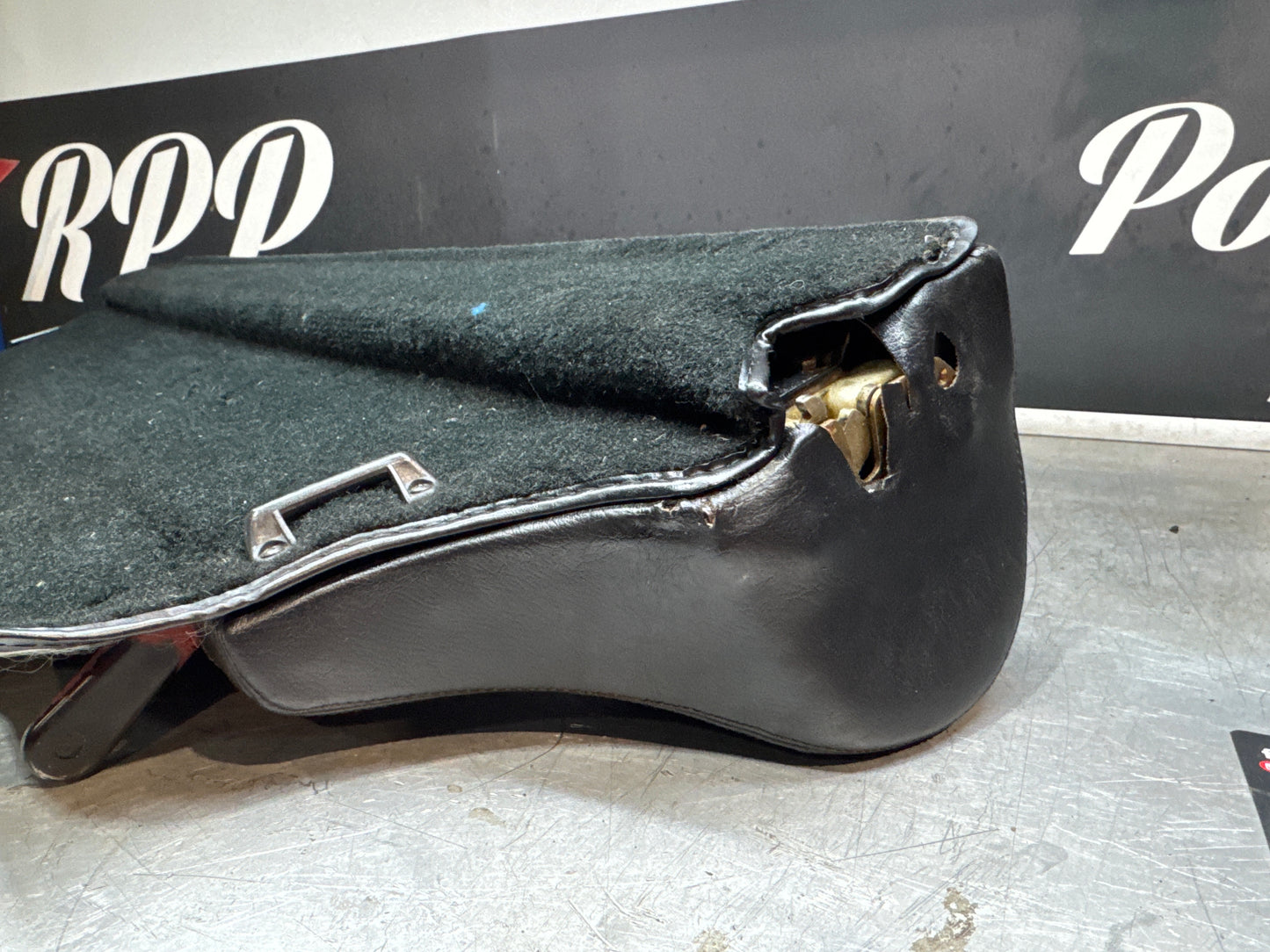 Porsche 924 / 944 Rear seats, Black Leather. Used