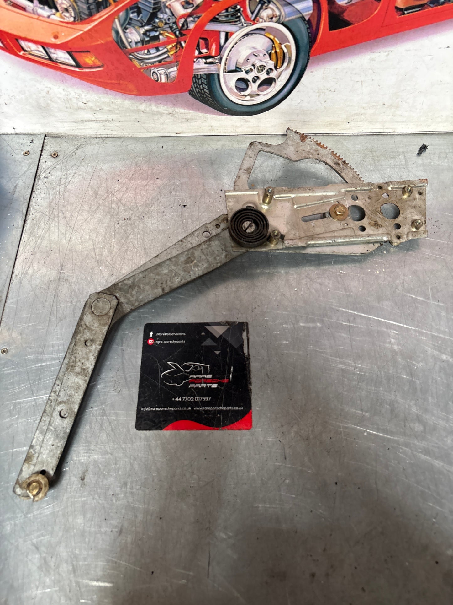Porsche 993 Coupe Left N/S Window Lifter Mechanism 91154200445 used