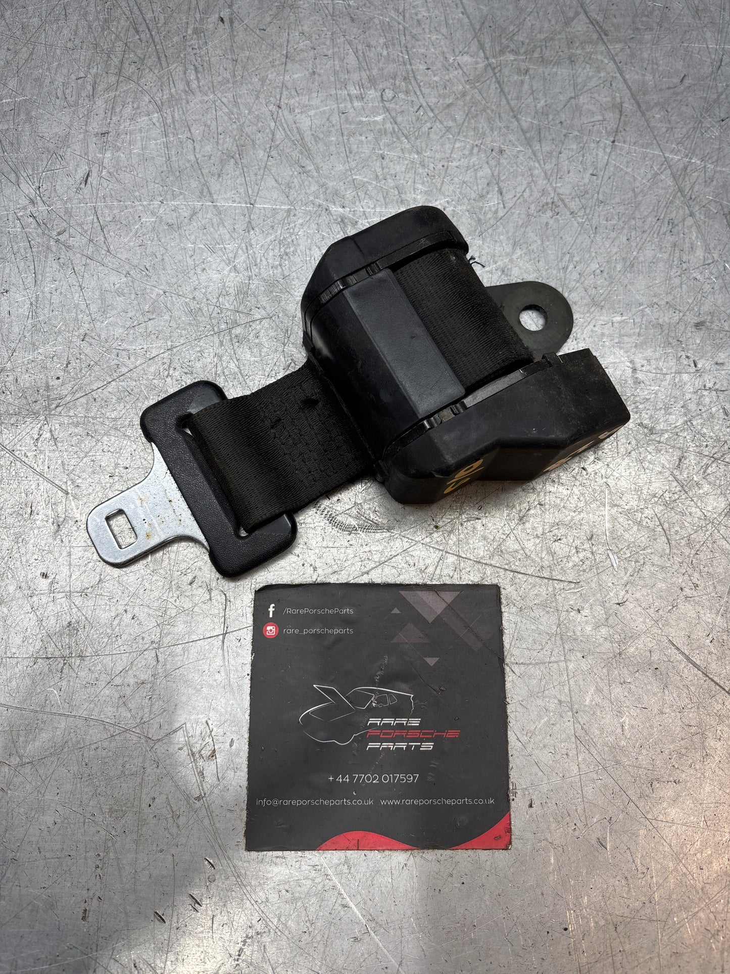 Porsche 928 rear right O/S seat belt 92880301605 used