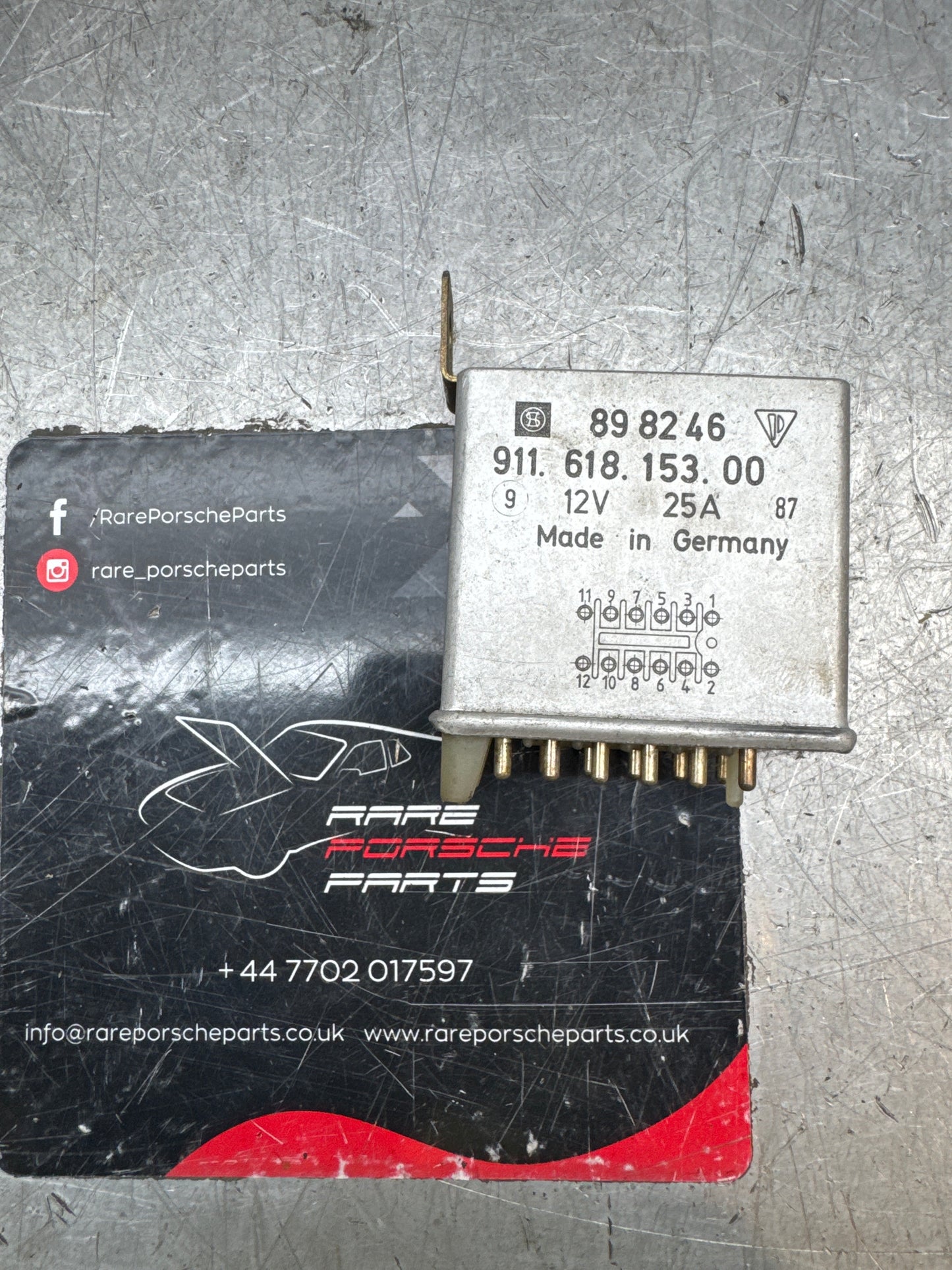 Porsche 911 additional blower relay 91161815300 used