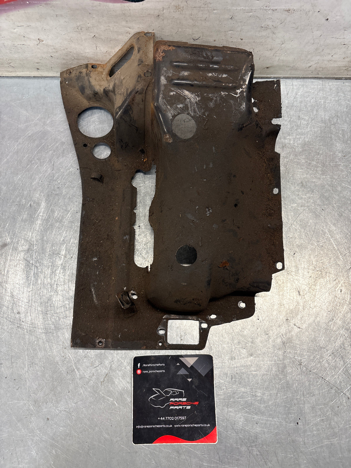 Porsche 914 cylinder cover heat shield, 022119300A Used