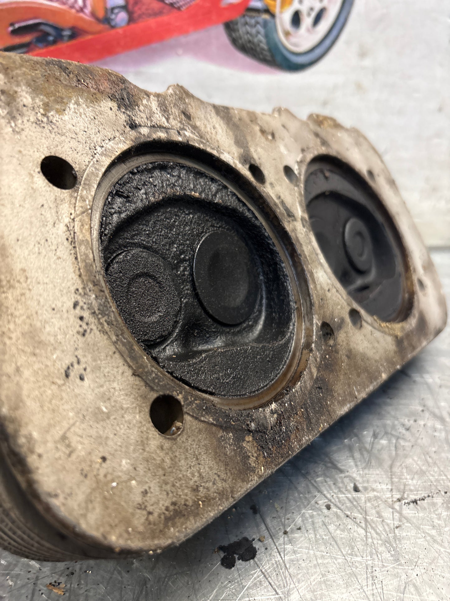 Porsche 914, cylinder head, used 021101371S