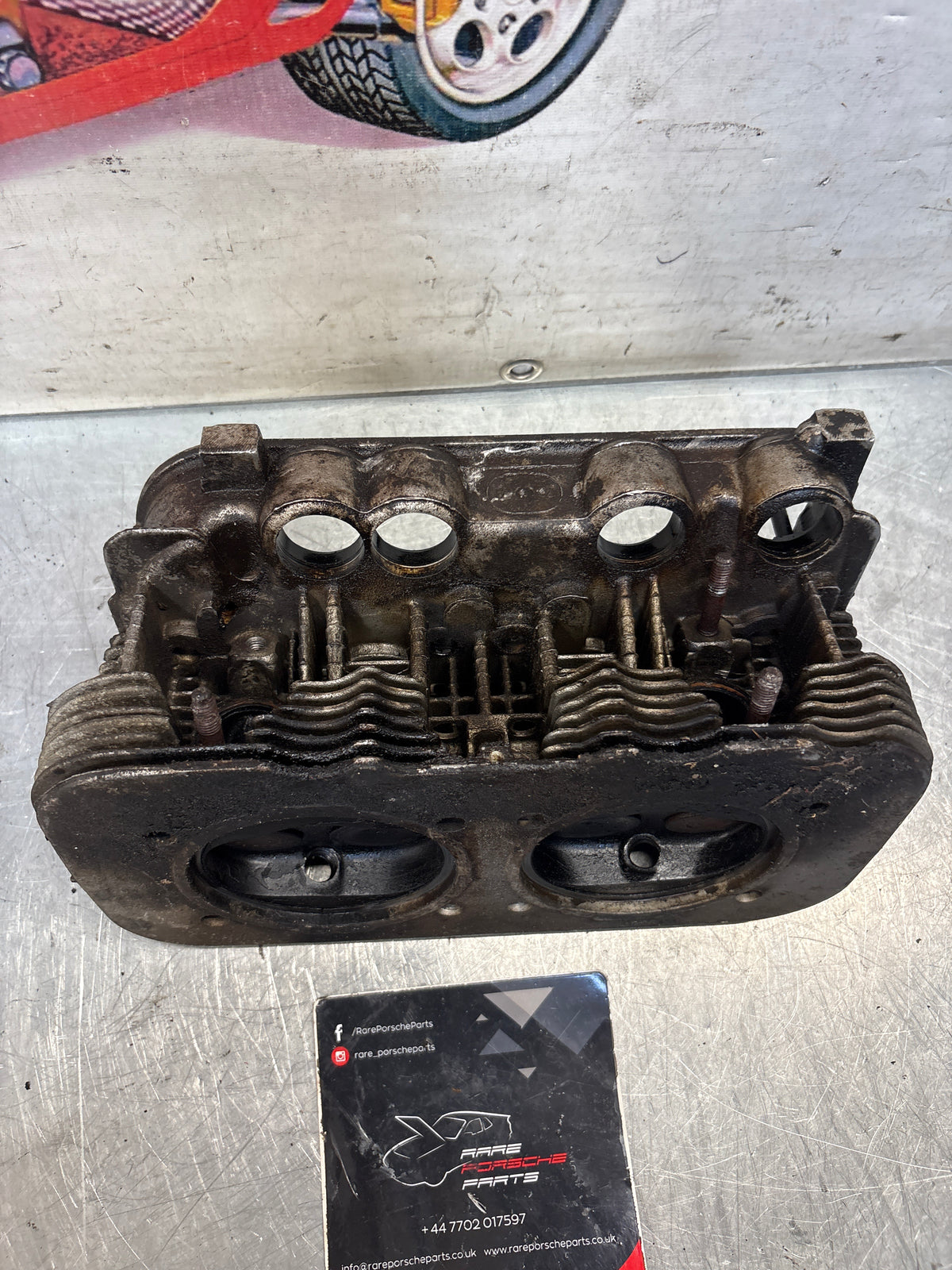 Porsche 914, cylinder head, right side, used 021101371Q