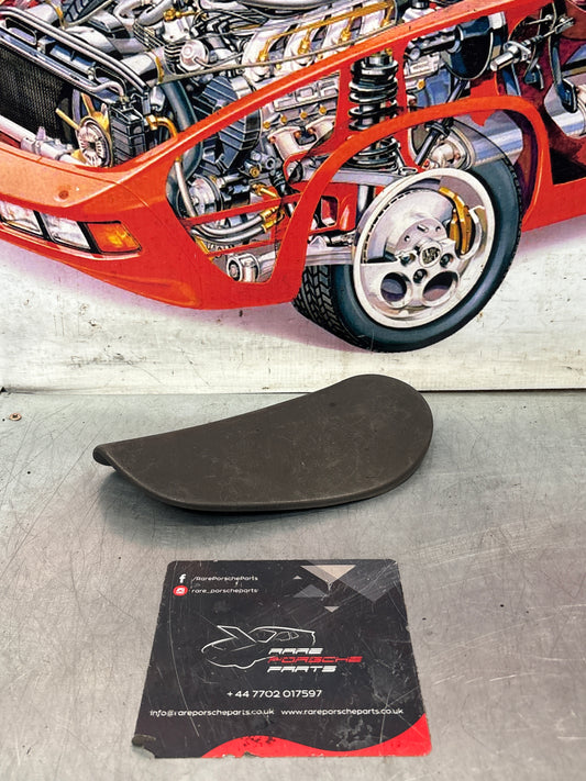 Porsche 928 seat hinge cover grey, left used 92852114702