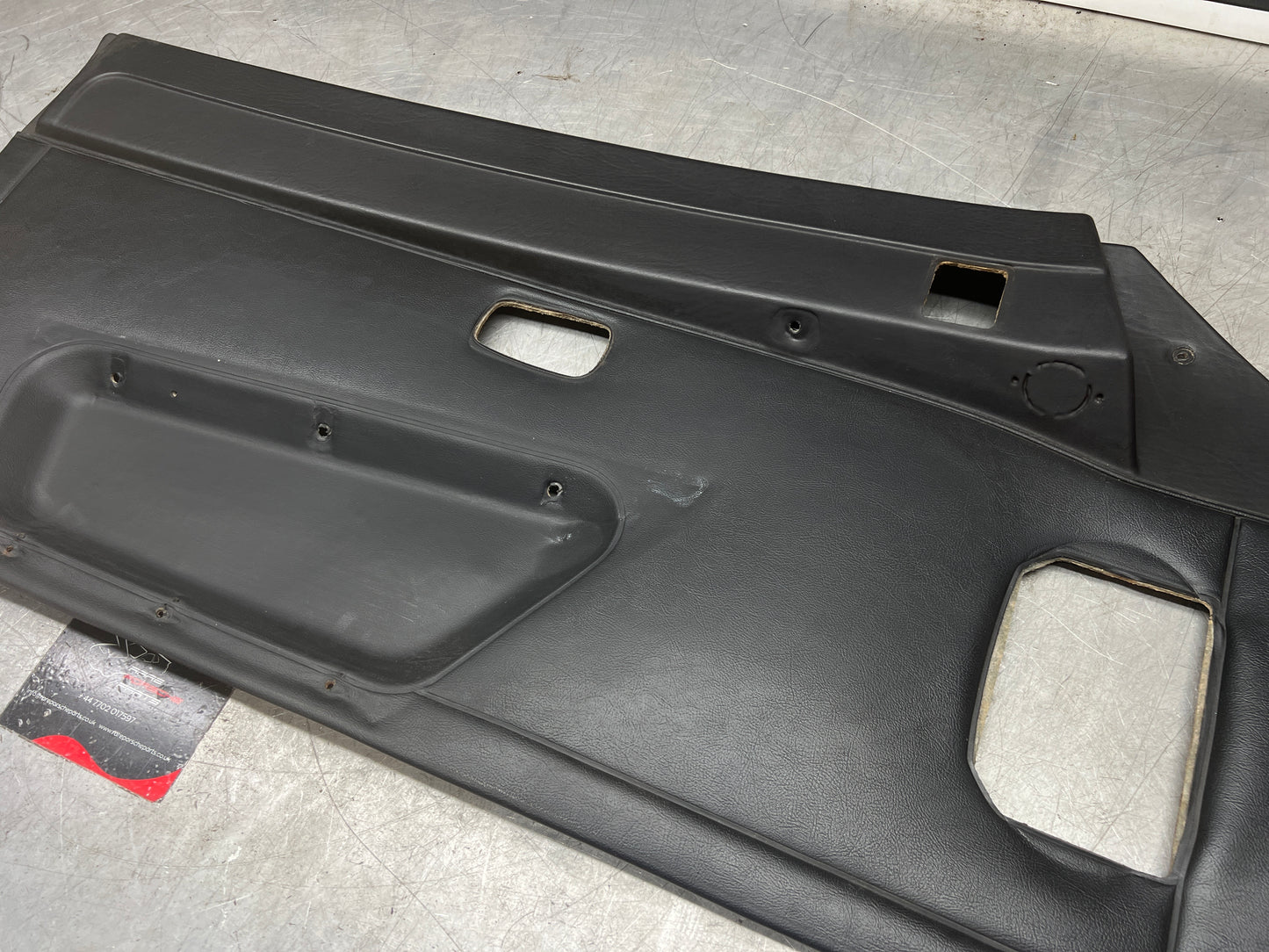 Porsche 924/944 early Porsche black door card used good condition left side, Rhd, 478867011