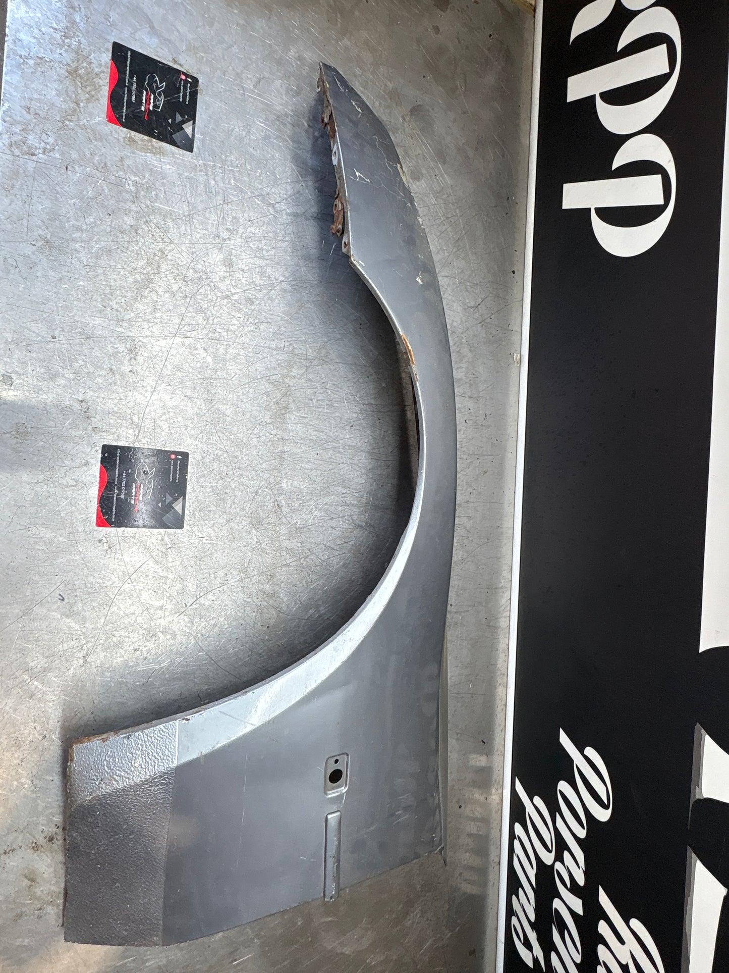Porsche 944 early left front wing, please see photos, used