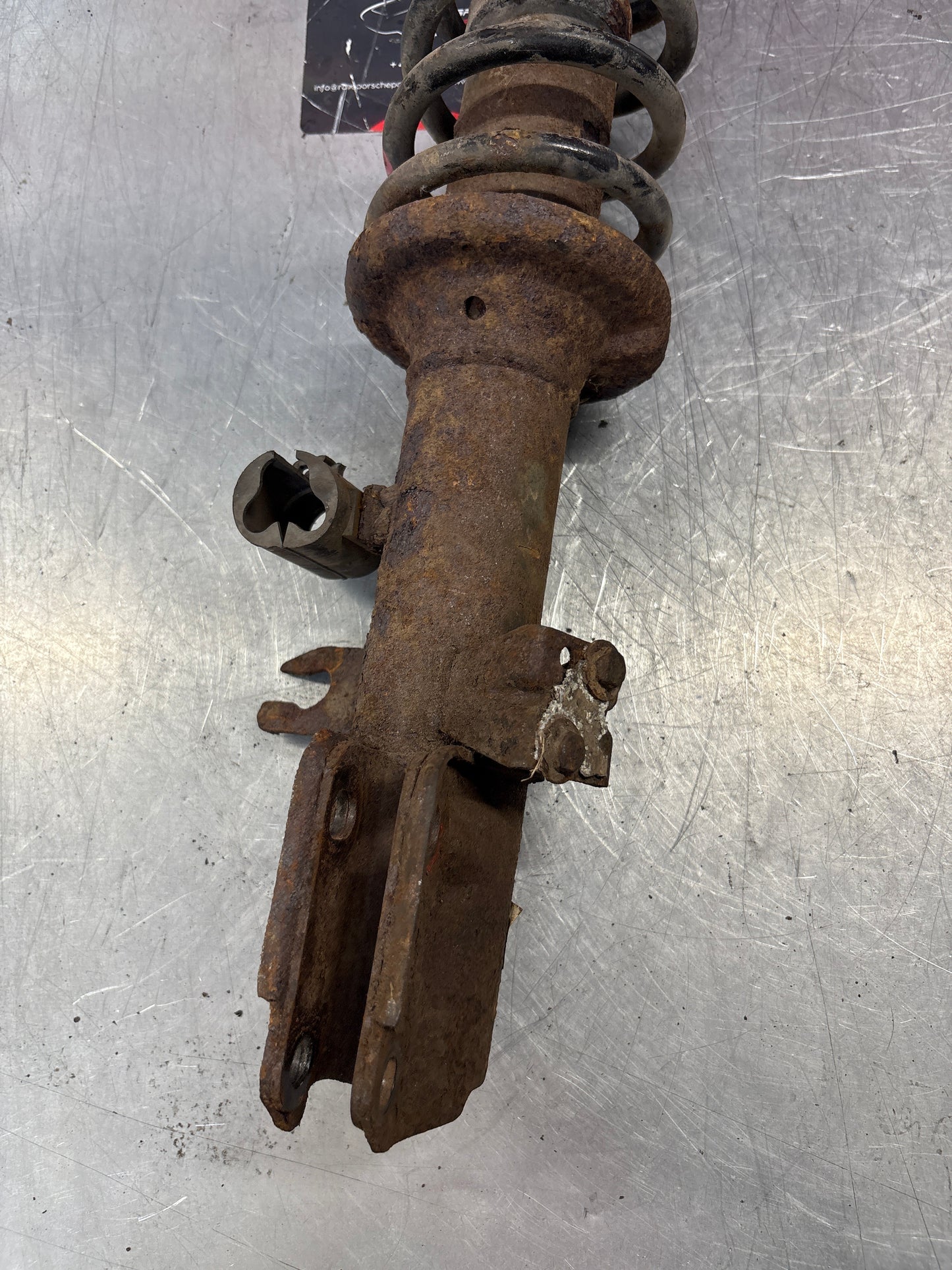 Porsche 944 S2 Right, Off Side suspension leg, 94434303219 used, used