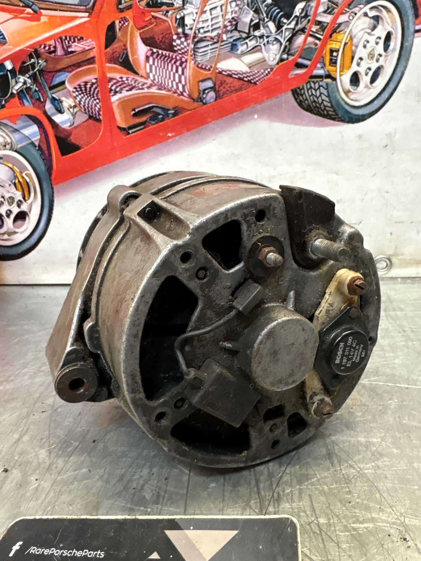 Porsche 924 924 Turbo alternator 0120469551, 035903015M, used