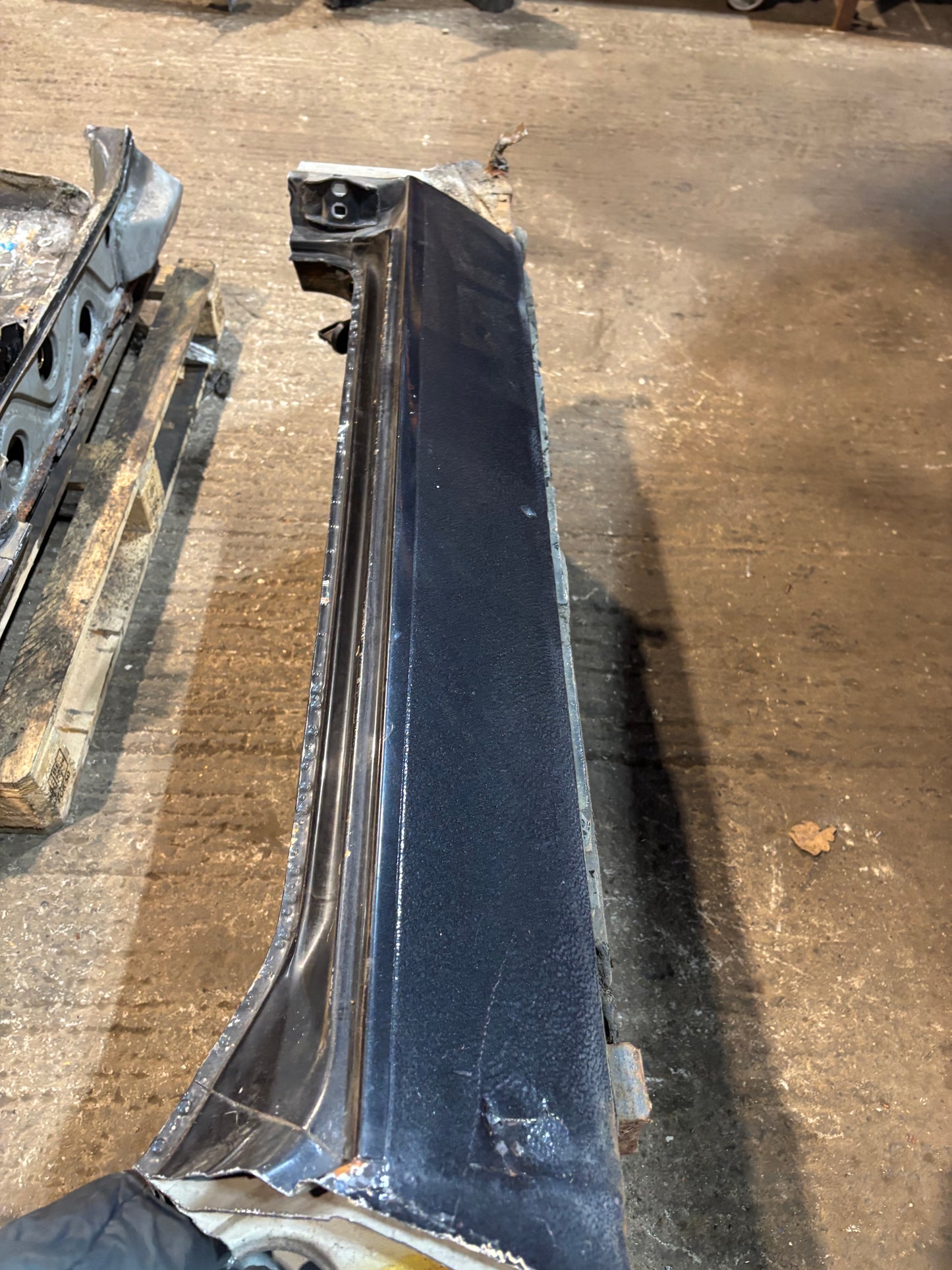 Porsche 944 S2 convertible cabrio floor pan with sill right O/S 94150196110 477809433 94450361200 spares or repair