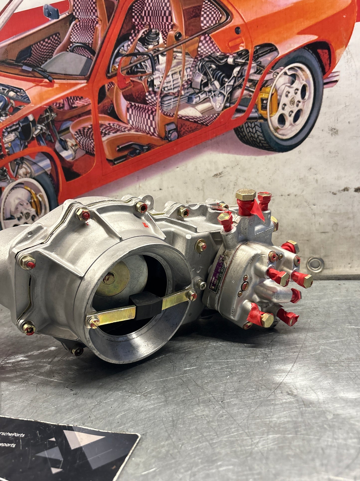 Porsche 924 Turbo 0438120141 / 9311101354R air flow sensor, refurbished