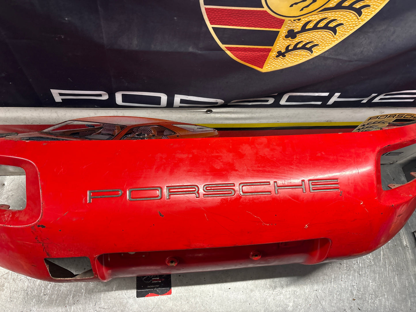 Porsche 928 rear bumper, used 928505023