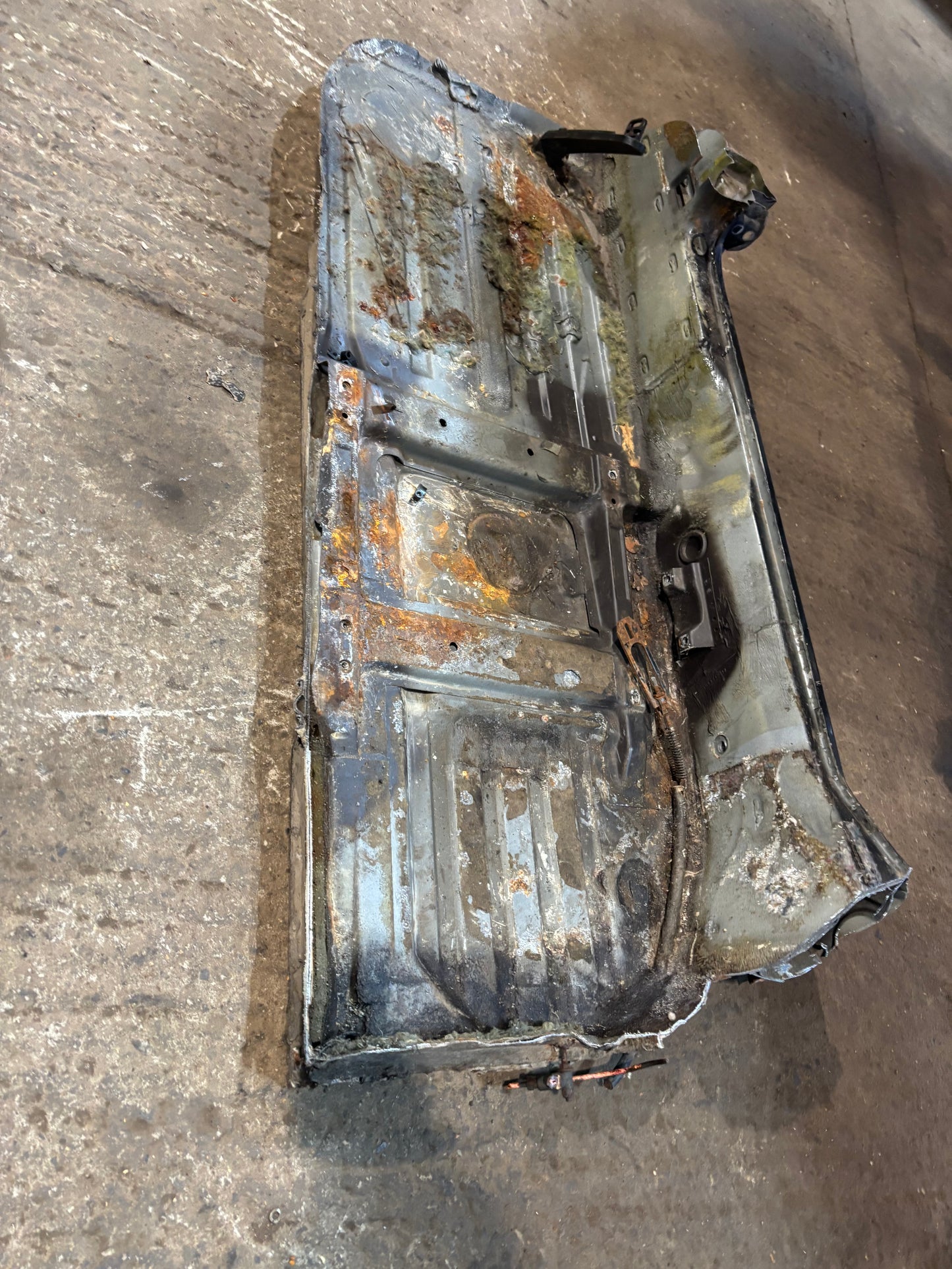 Porsche 944 S2 convertible cabrio floor pan with sill right O/S 94150196110 477809433 94450361200 spares or repair