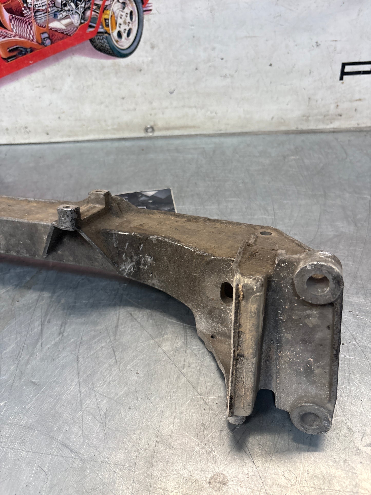 Porsche 944 Engine subframe bracket, used 94434110301