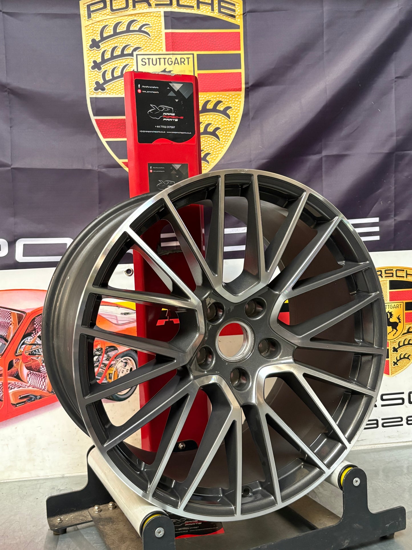 Porsche Cayenne RS spyder wheel, used in very nice condition, 9Y0601025BG, ET58, 11Jx21”