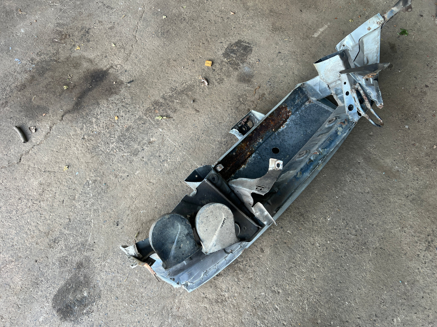 Porsche 924 Turbo front panel, badge panel used 477805593A