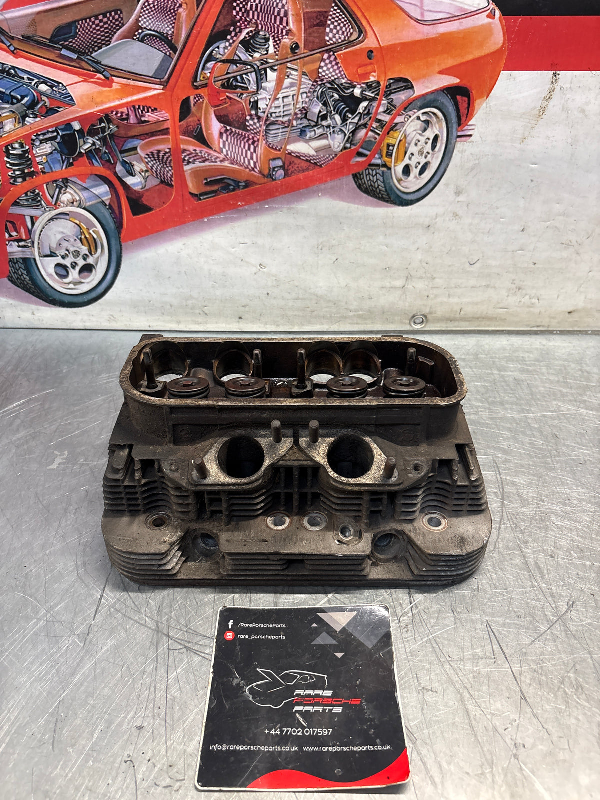 Porsche 914, cylinder head, used 021101371S