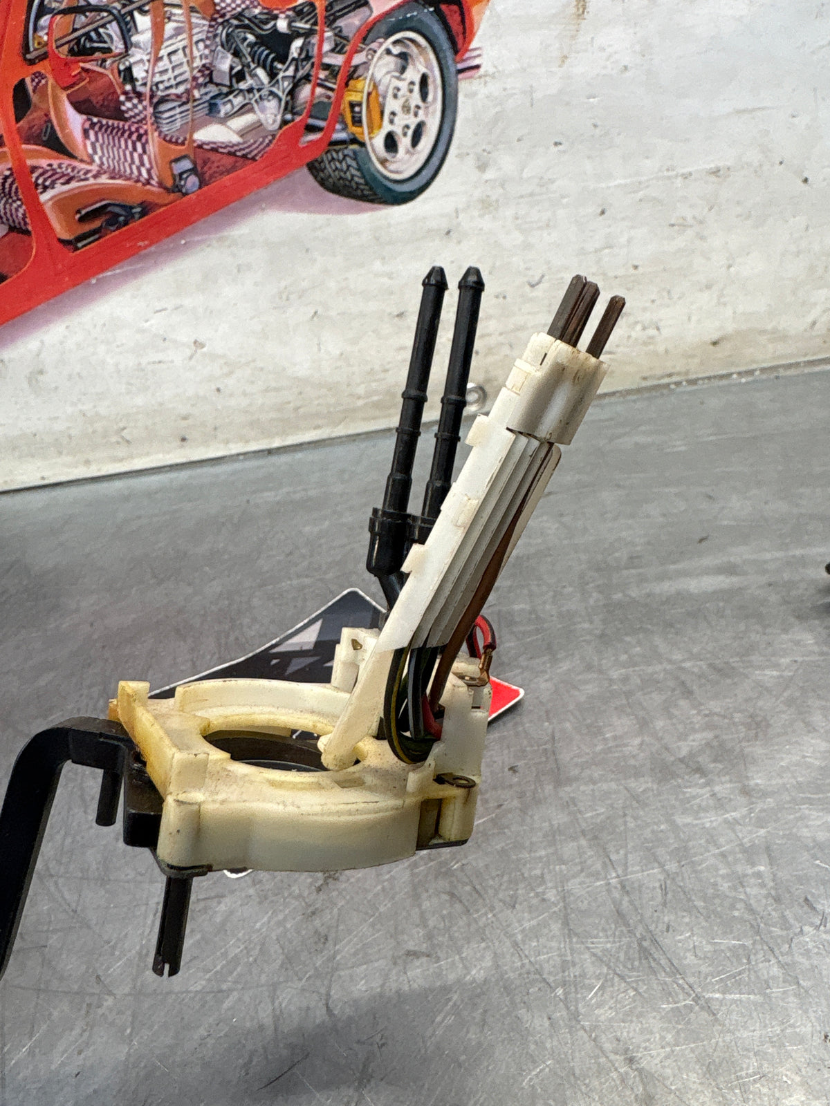 Porsche 924 early wiper stalk, used 113953519G