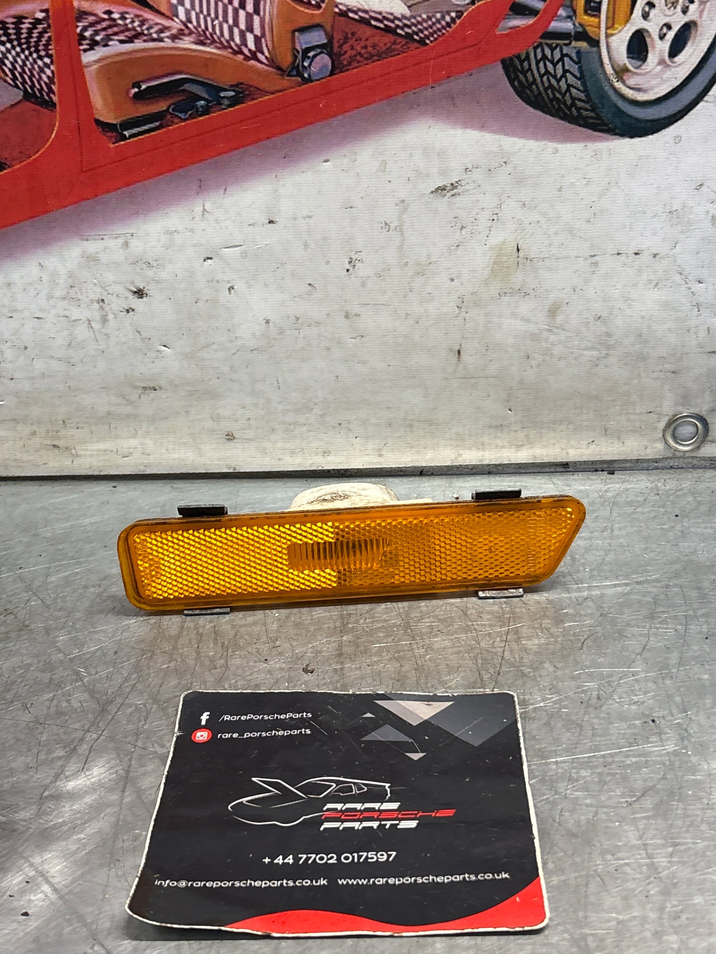 Porsche 928 Front right sidemarker, used 92863141202