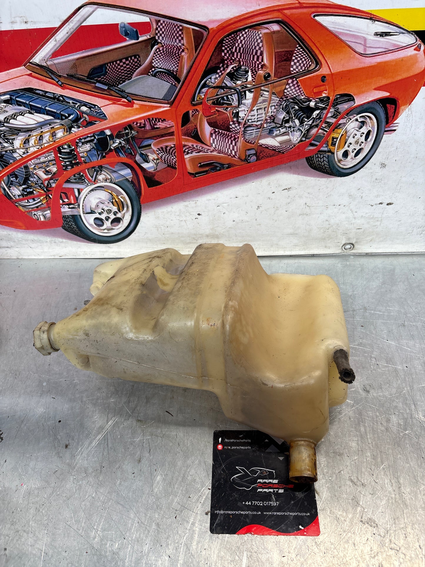 Porsche 928  Windshield Washer Reservoir, used 92862807500