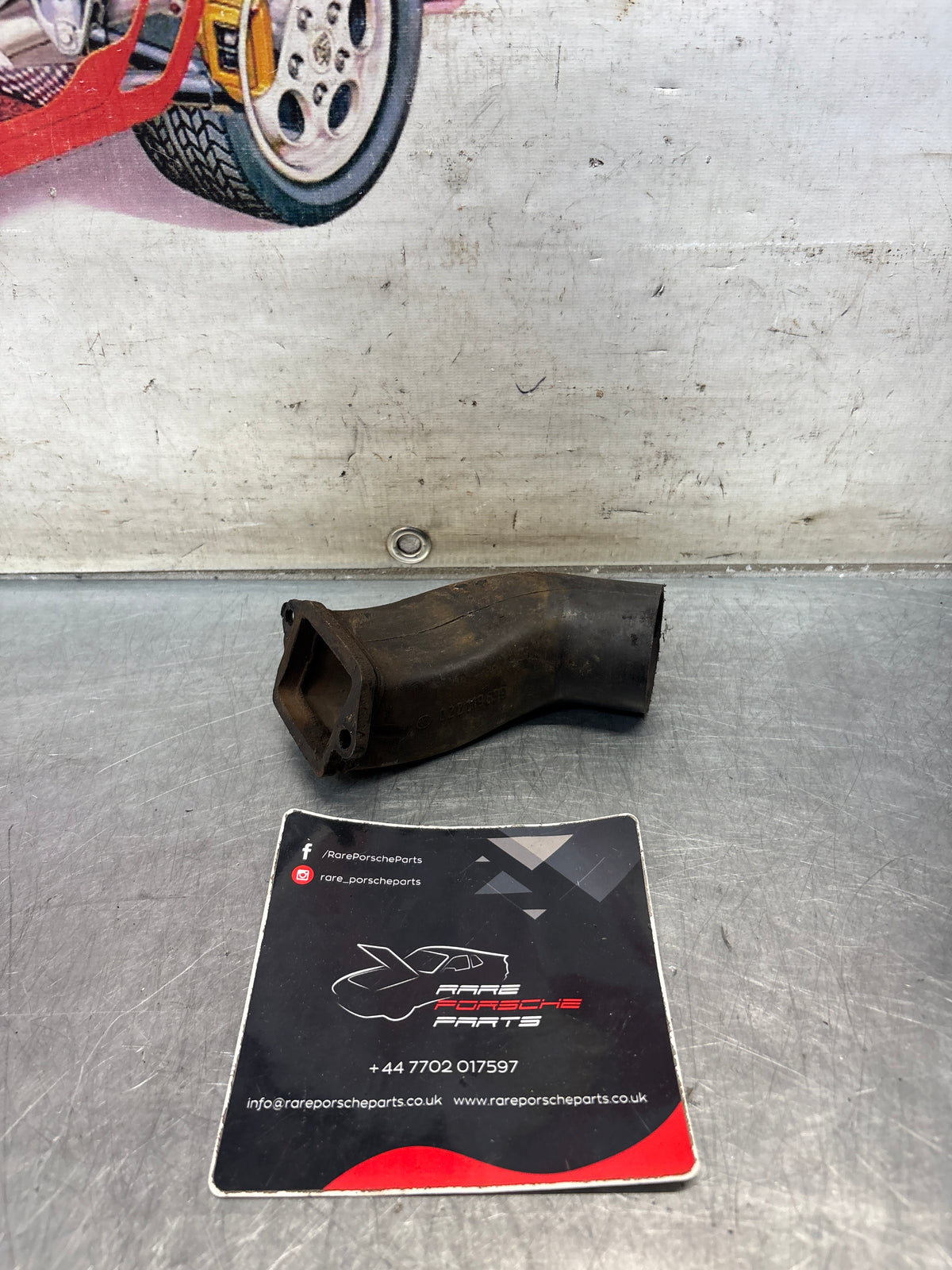 Porsche 914 air intake manifold, used 022119639