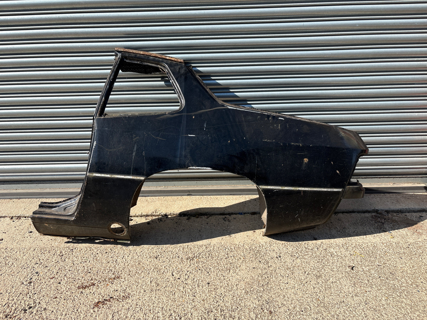 Porsche 924 rear left fender.