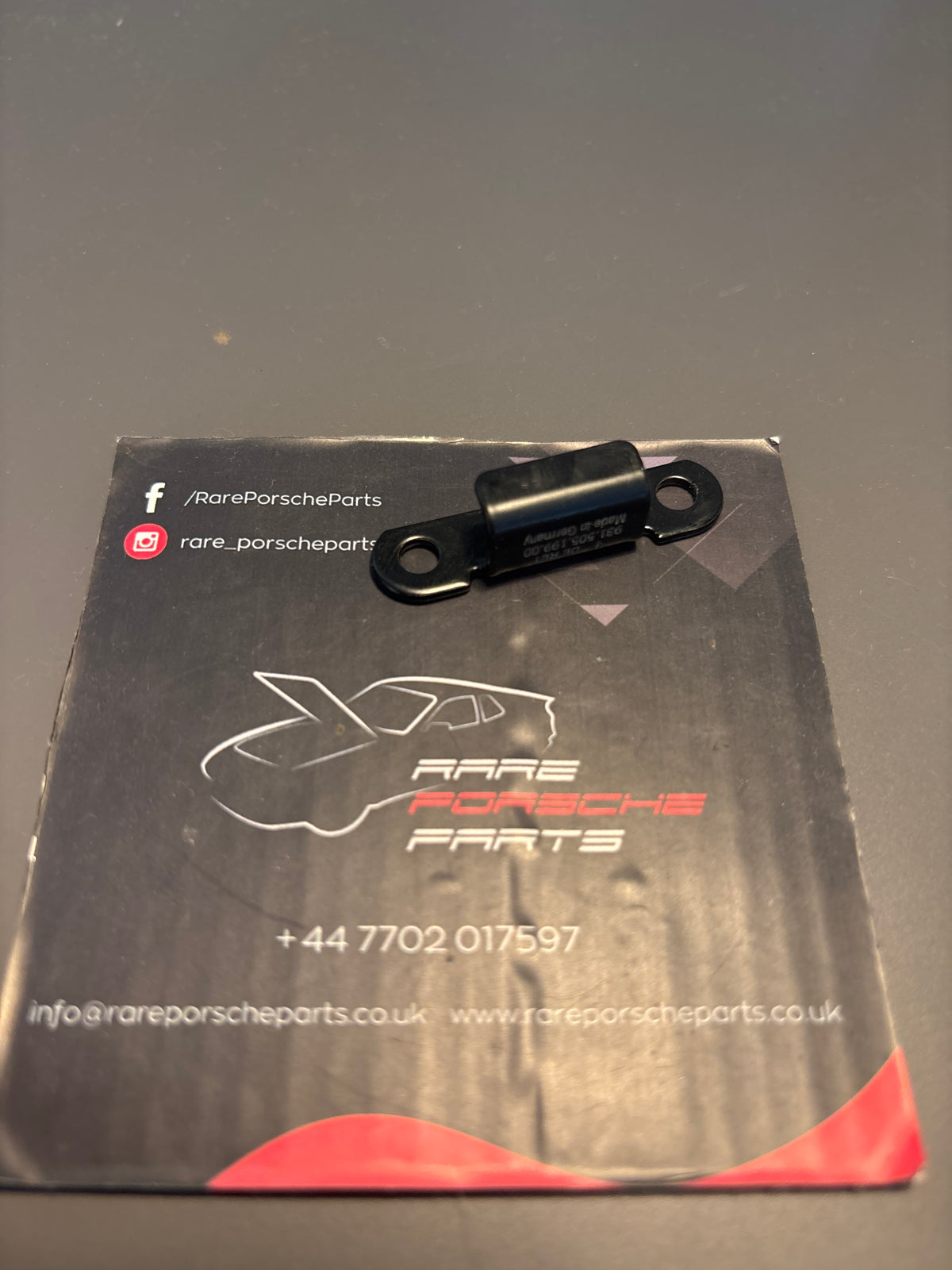 Porsche 944 front bumper clip 93150519900, new