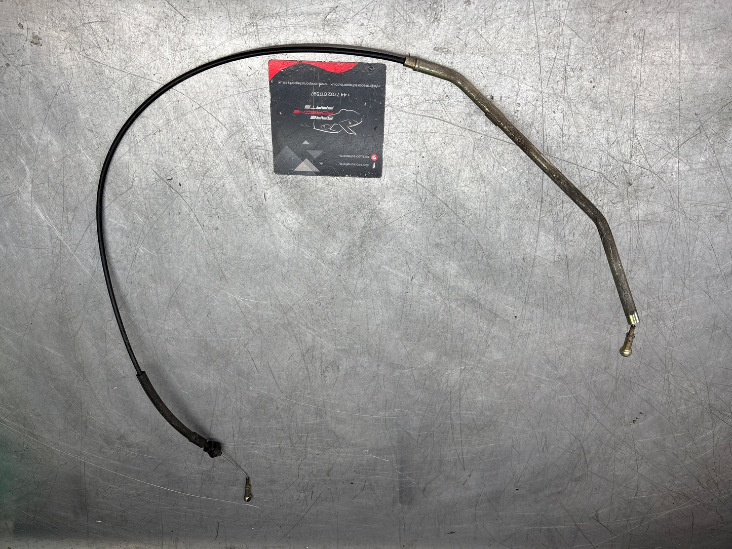 Porsche 928 RHD accelerator cable with tube 1978-82, used 92742302305